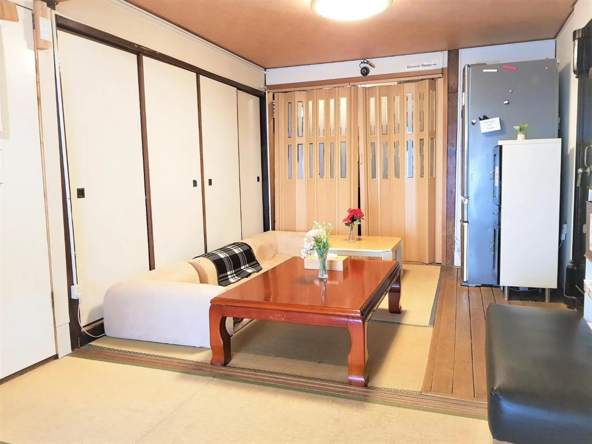 Bed in Peace house Abeno