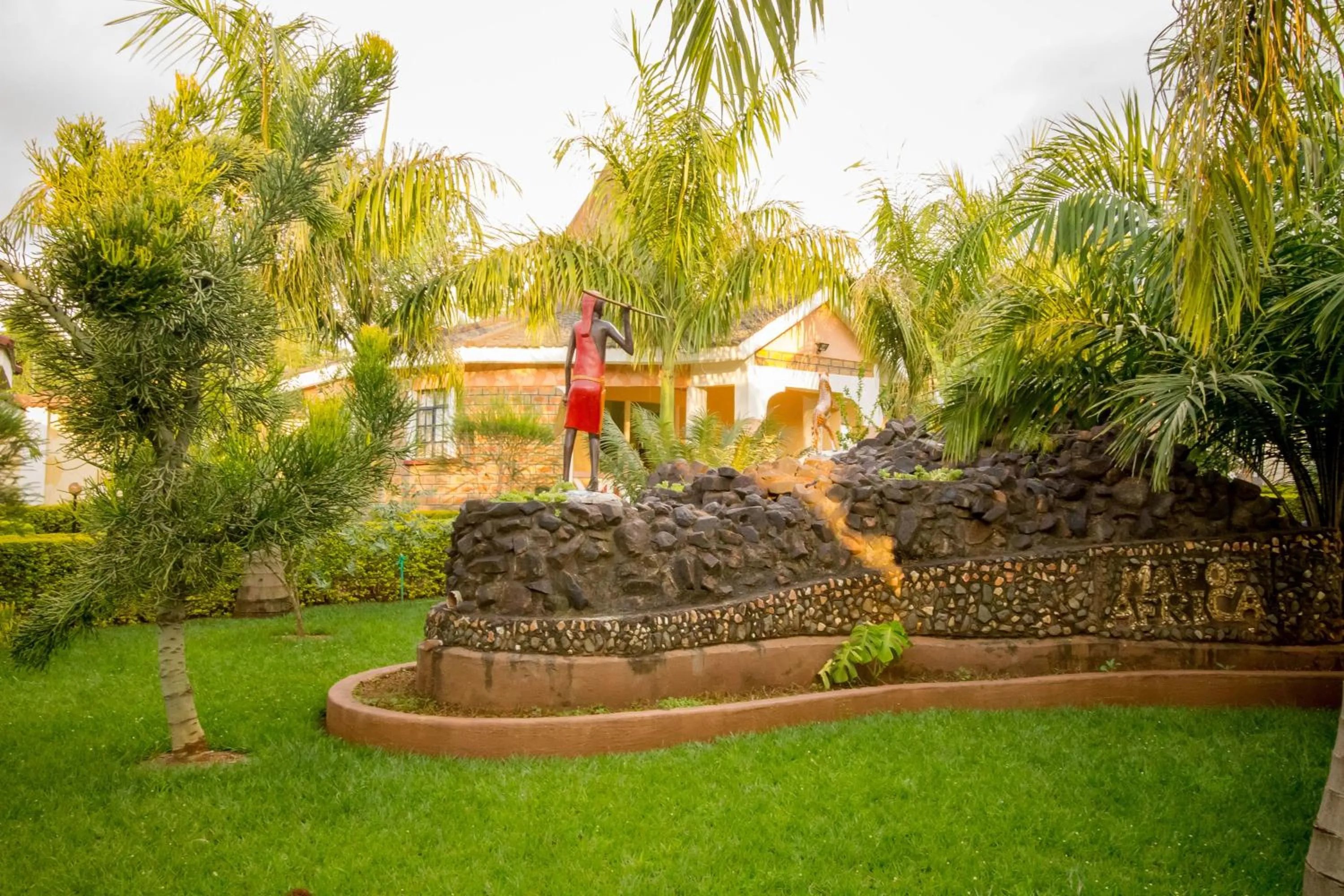 Garden in Hotel Nyakoe Kisii