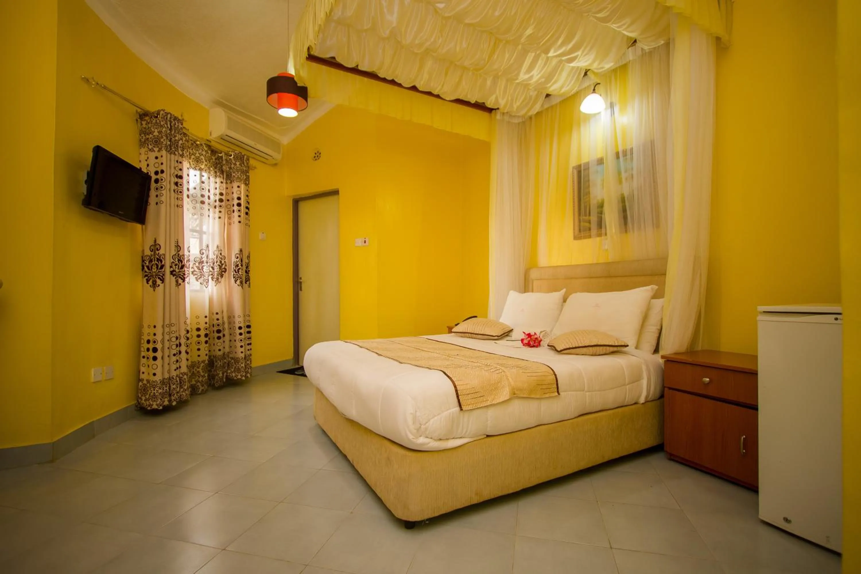 Bed in Hotel Nyakoe Kisii