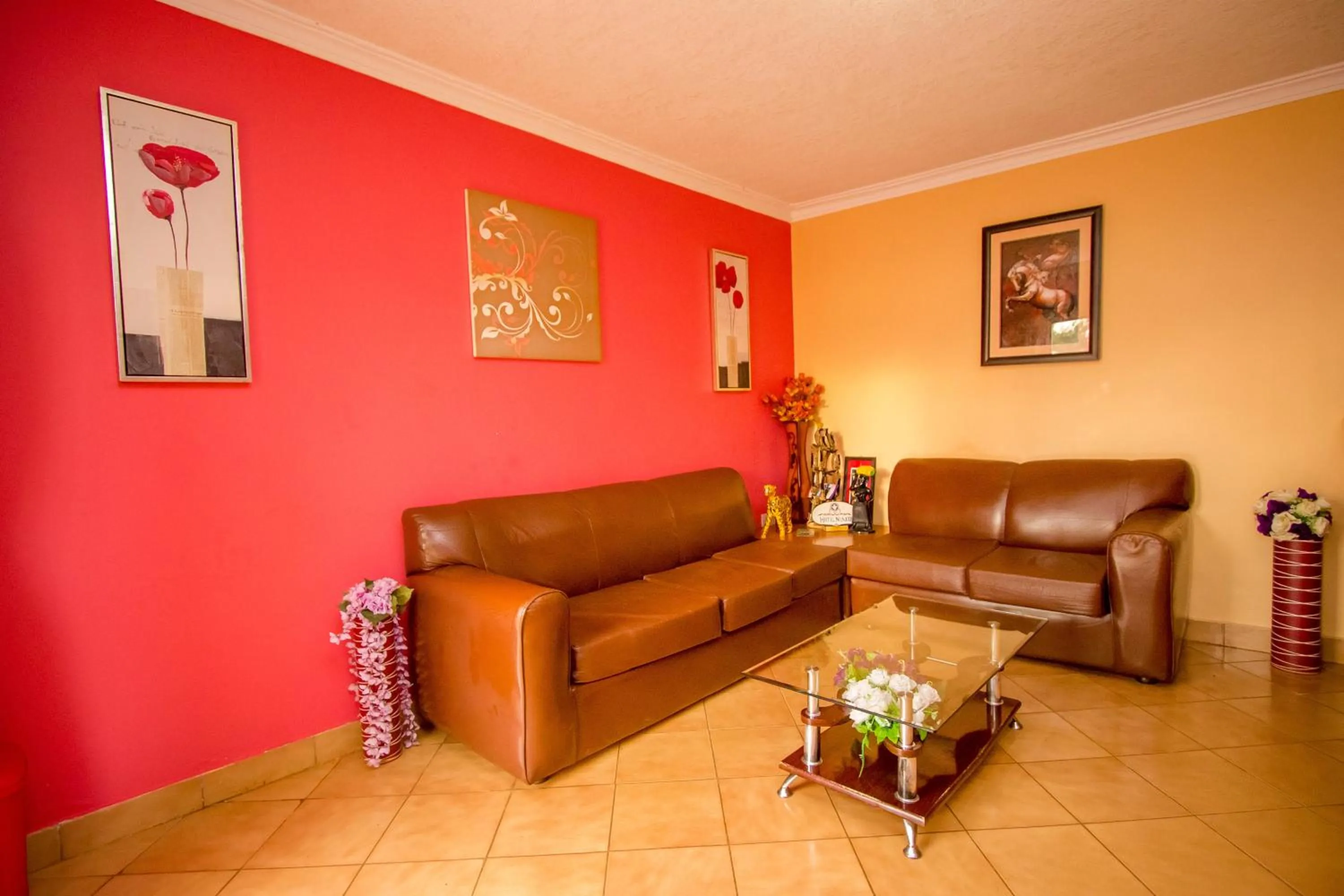 Living room in Hotel Nyakoe Kisii