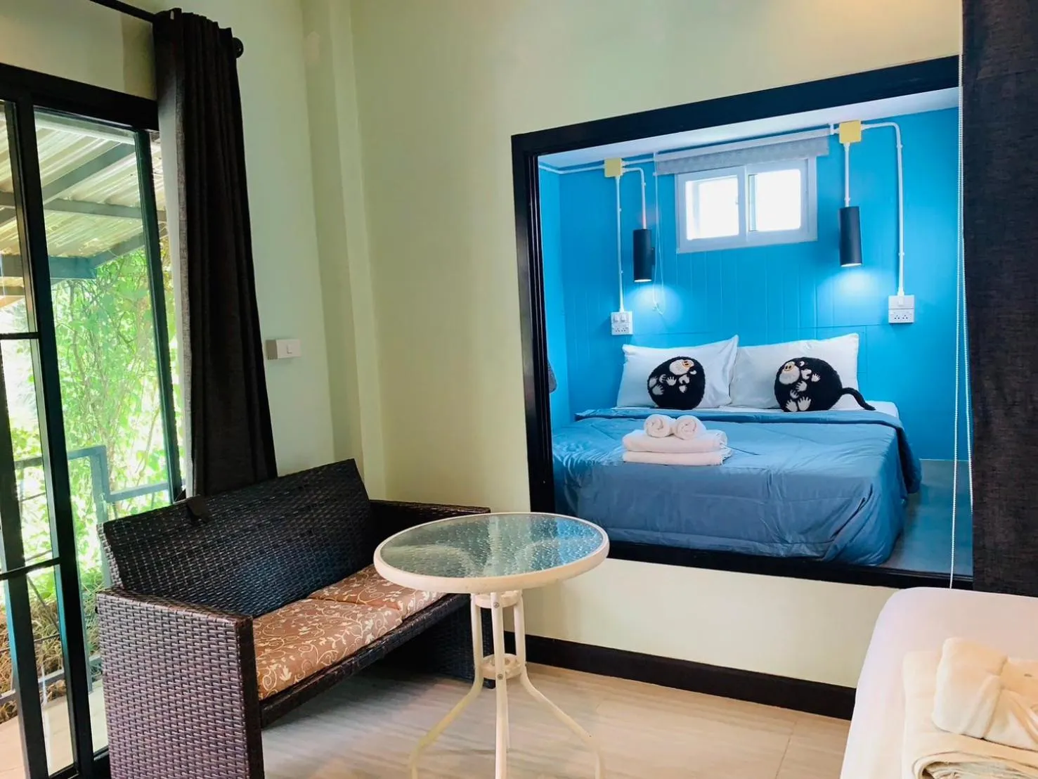 Bed in Na Na Doo Homestay