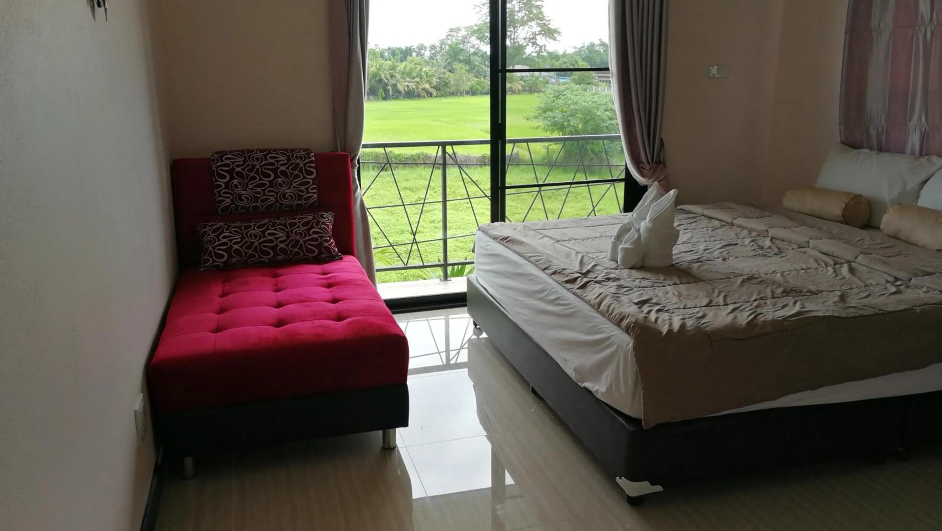 Bed in Na Na Doo Homestay