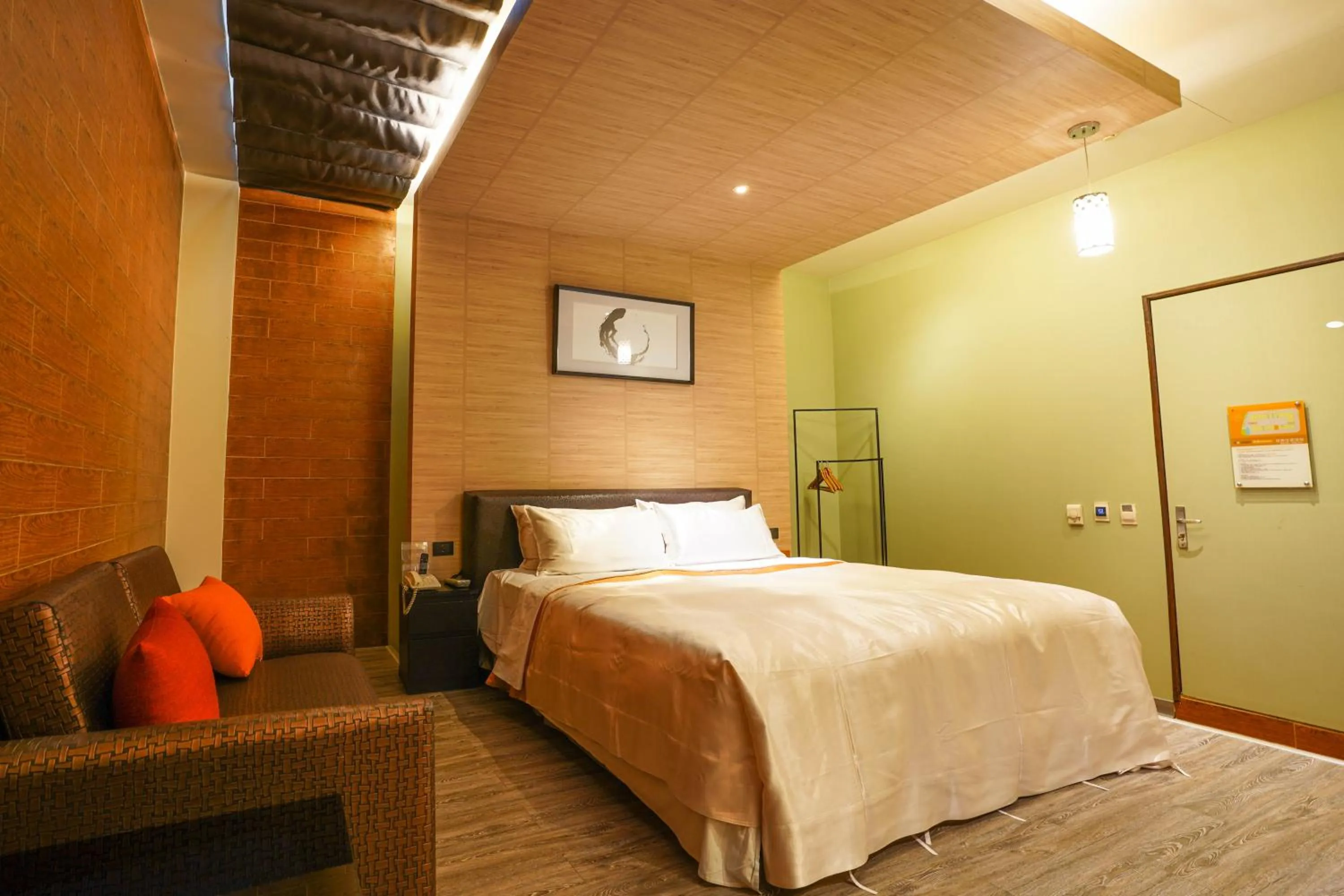 Bed in Moonlight Motel