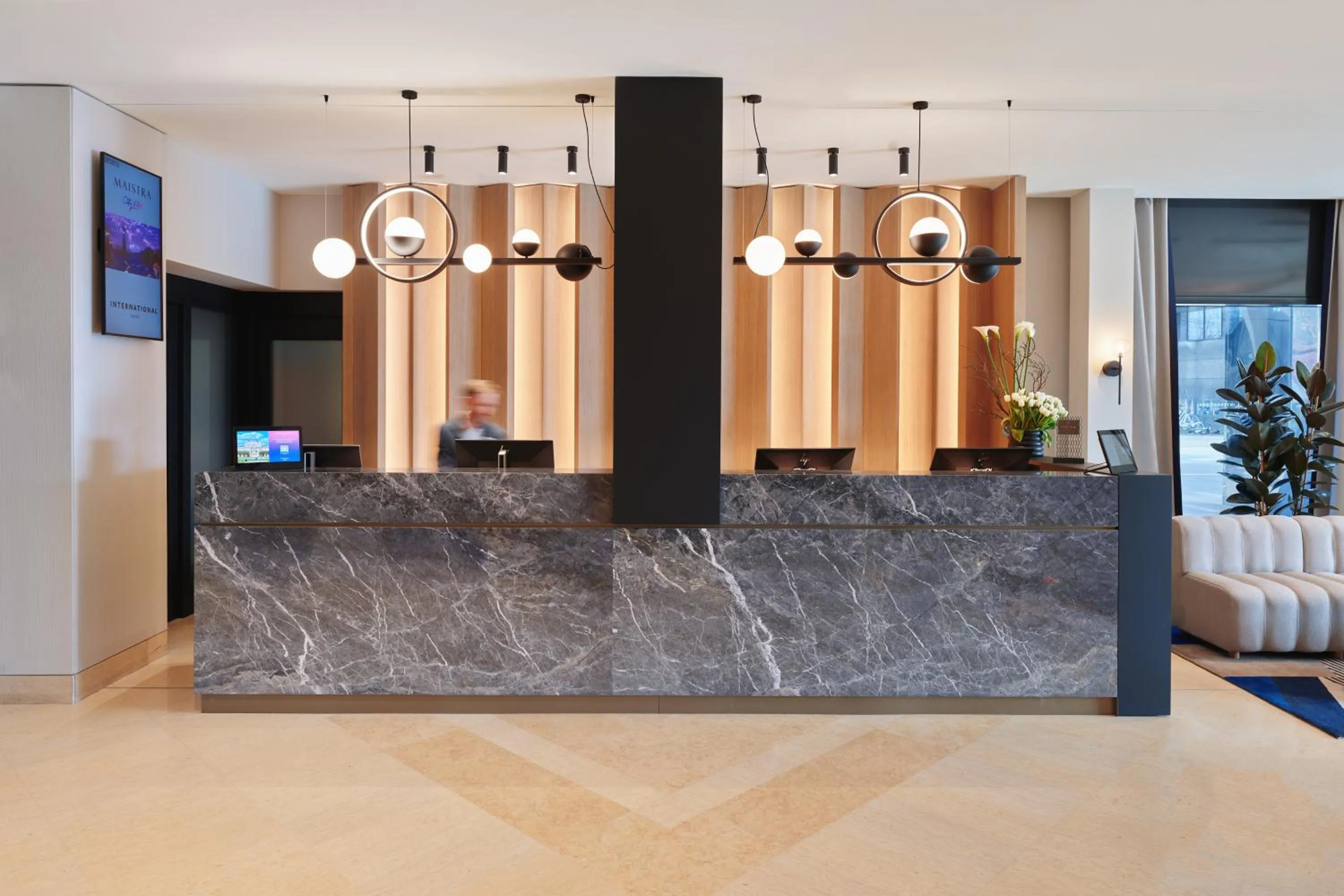 Lobby or reception in Hotel International by Maistra City Vibes