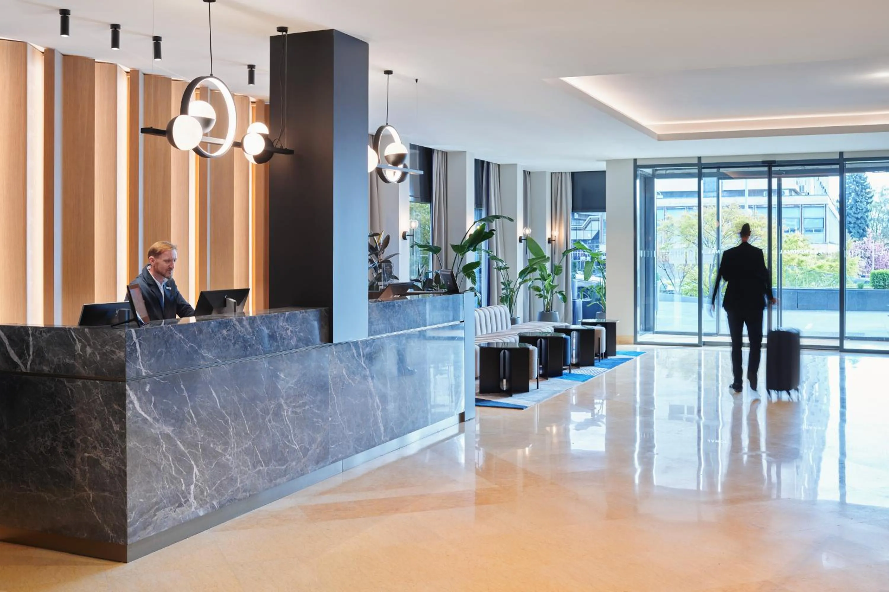 Lobby or reception in Hotel International by Maistra City Vibes