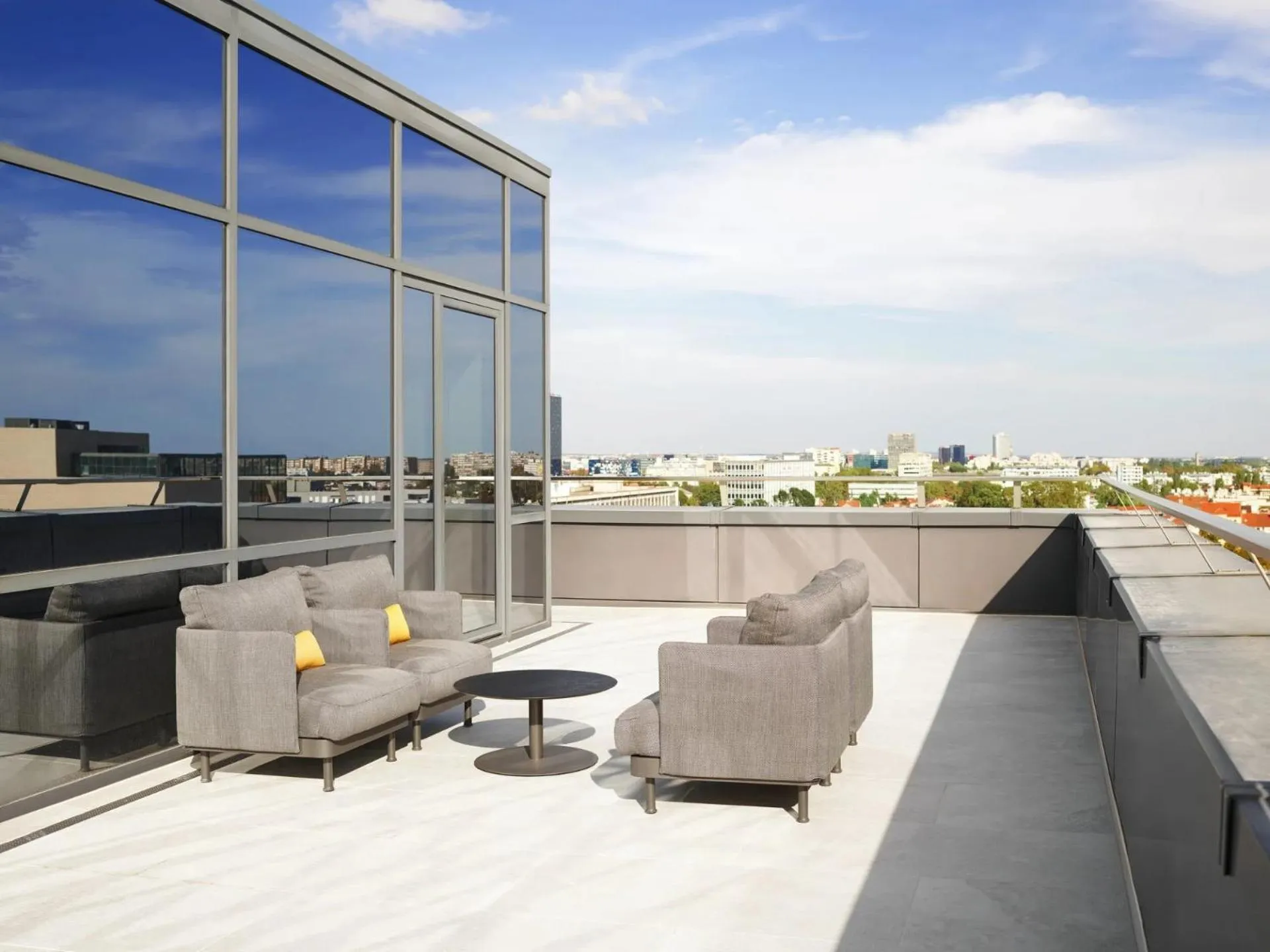 Balcony/Terrace in Hotel International by Maistra City Vibes