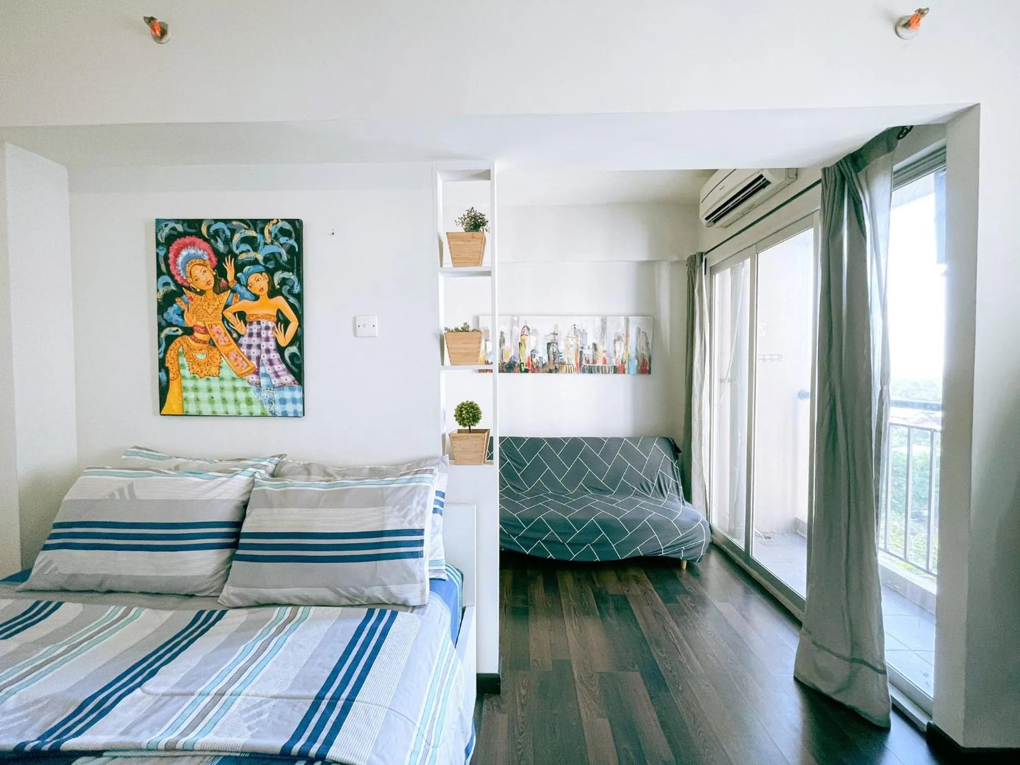 Bed in The Satu Stay - Apartemen SGV