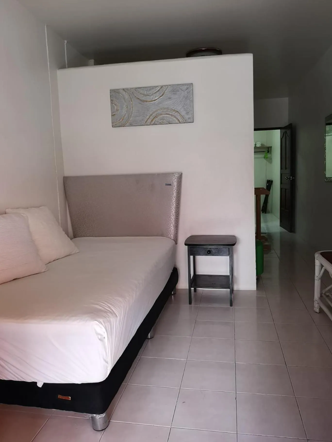 Living room, Bed in NB House