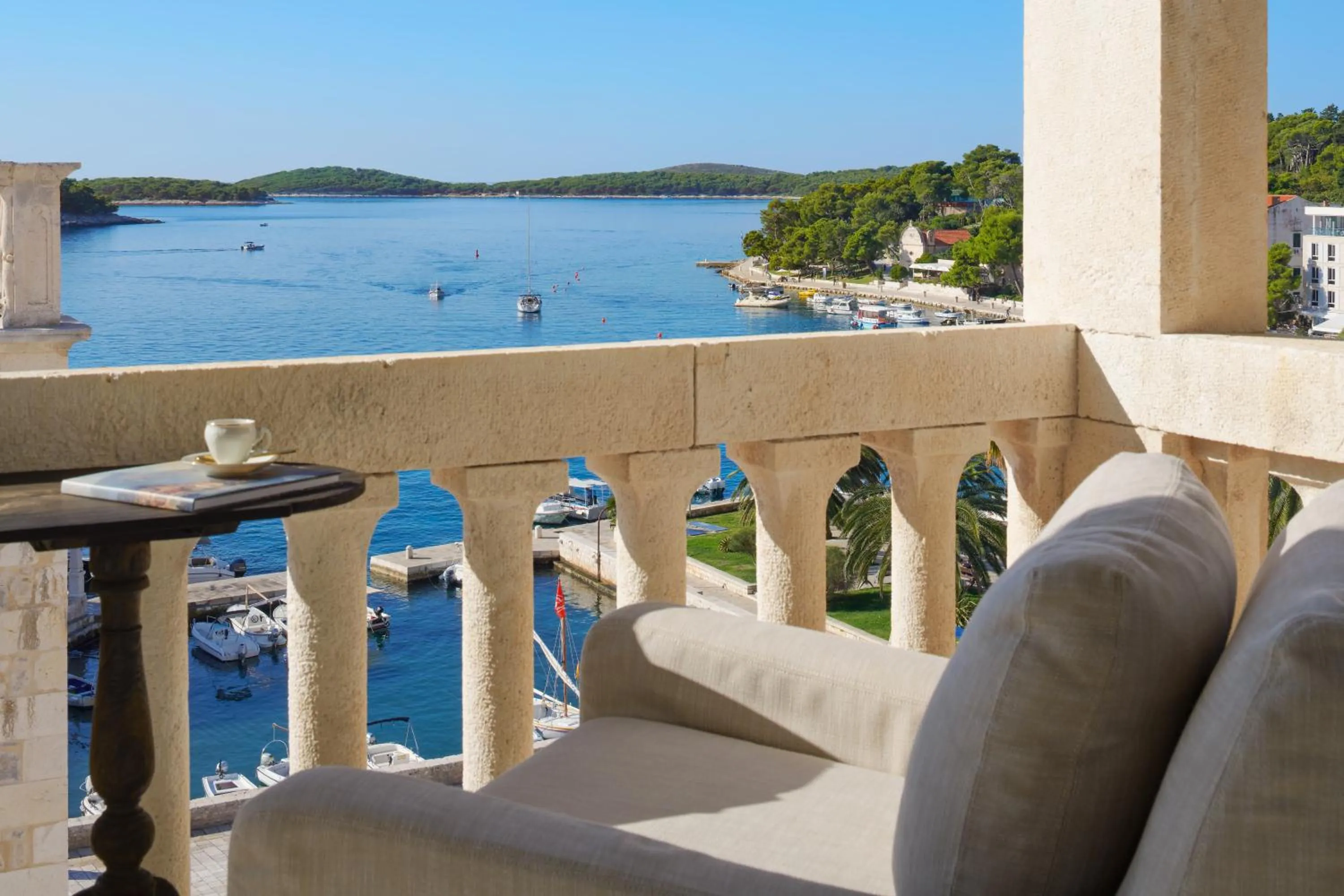 Balcony/Terrace in Palace Elisabeth Hvar Hotel - The Leading Hotels of the World