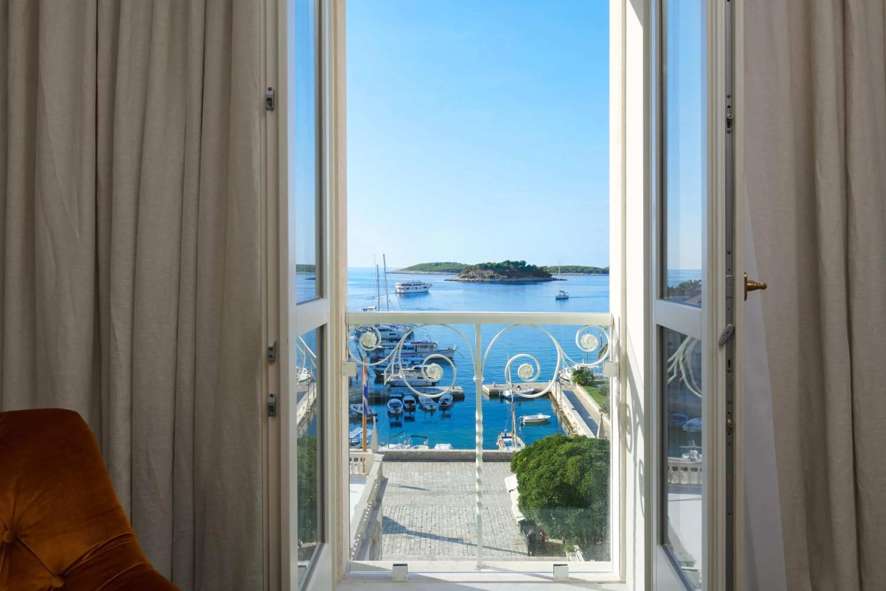 Sea view in Palace Elisabeth Hvar Hotel - The Leading Hotels of the World