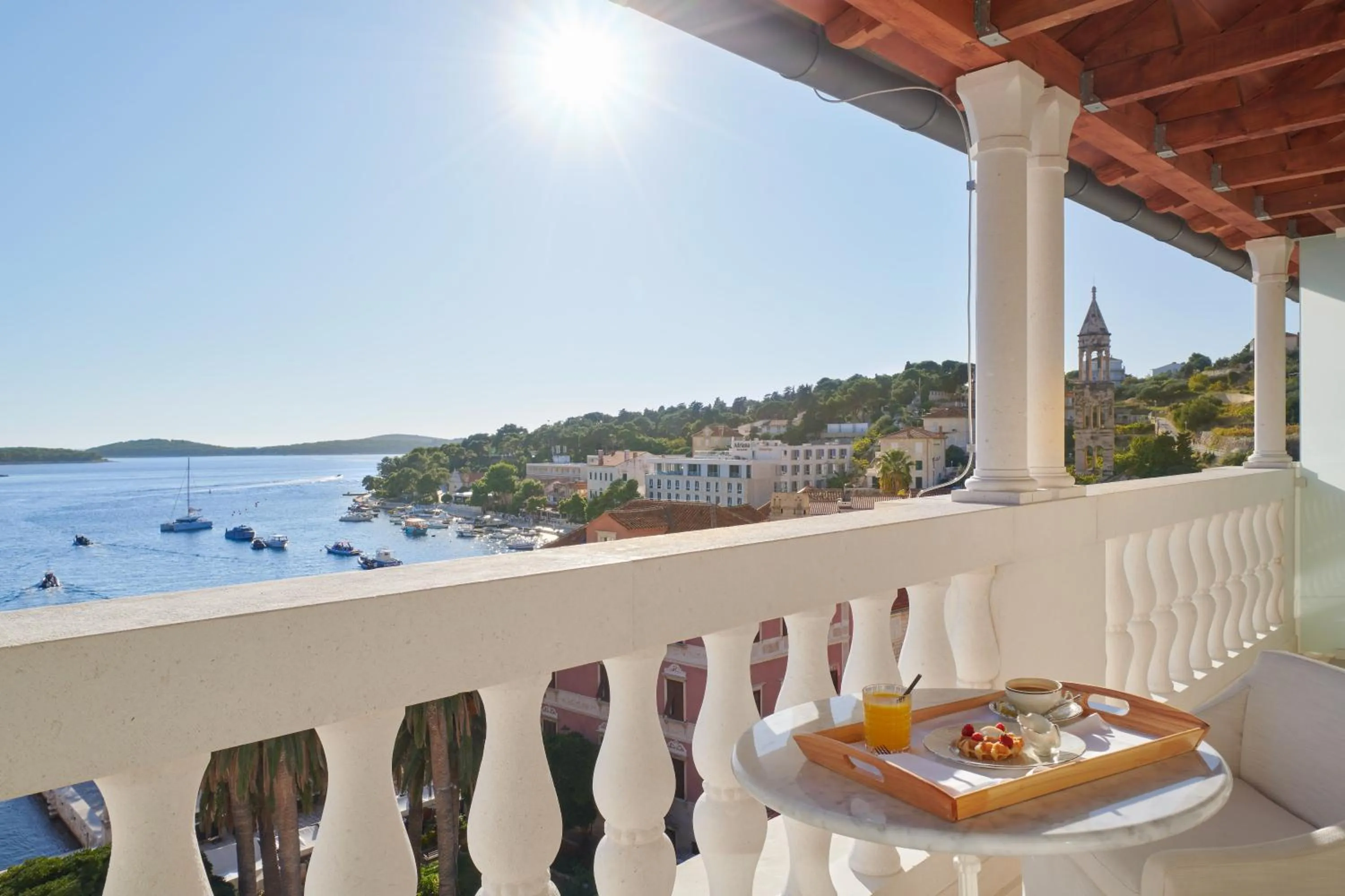 Balcony/Terrace in Palace Elisabeth Hvar Hotel - The Leading Hotels of the World