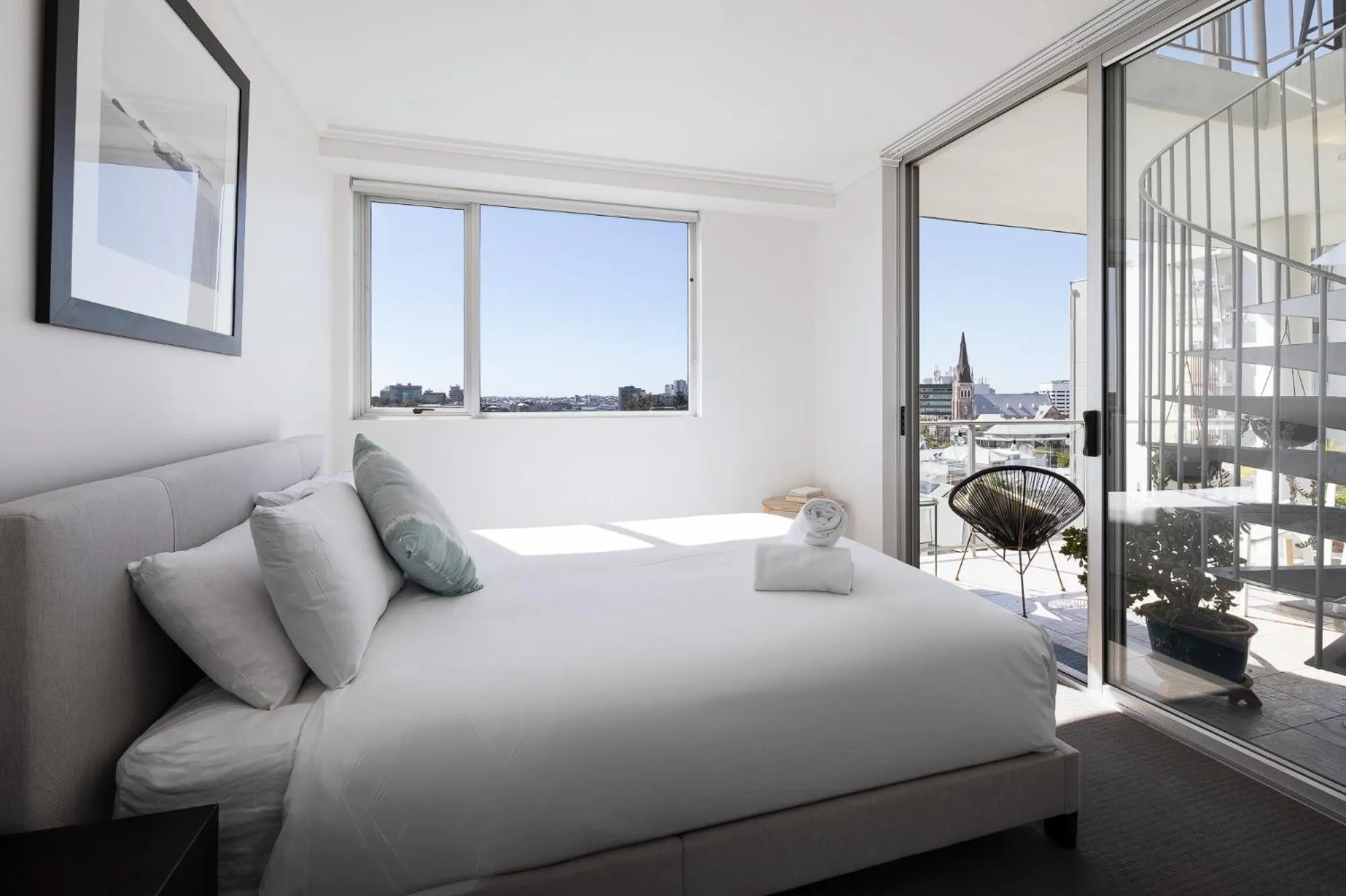 Bed in Trilogy Residences Brisbane
