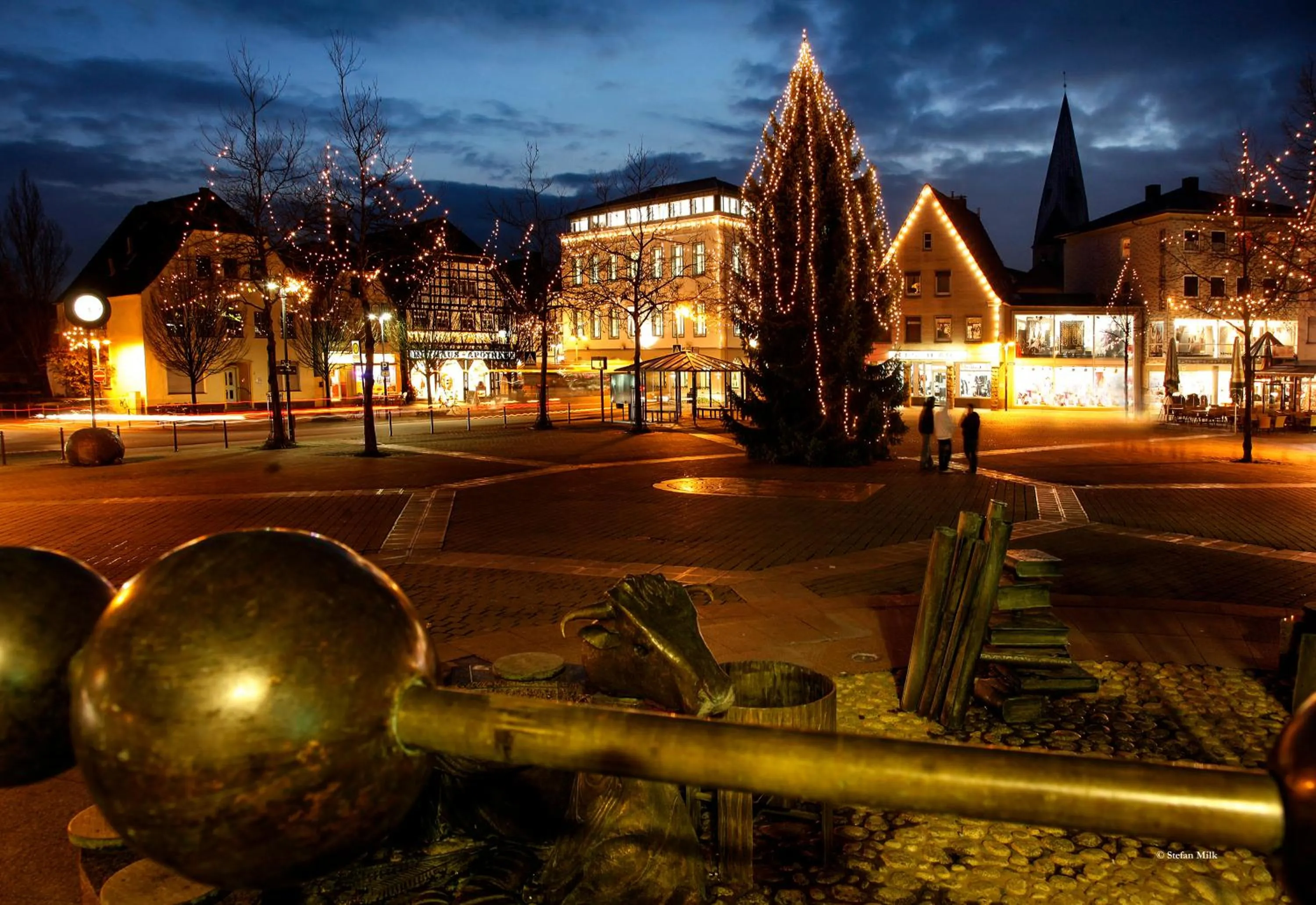 City view in Hotel Stadt Kamen