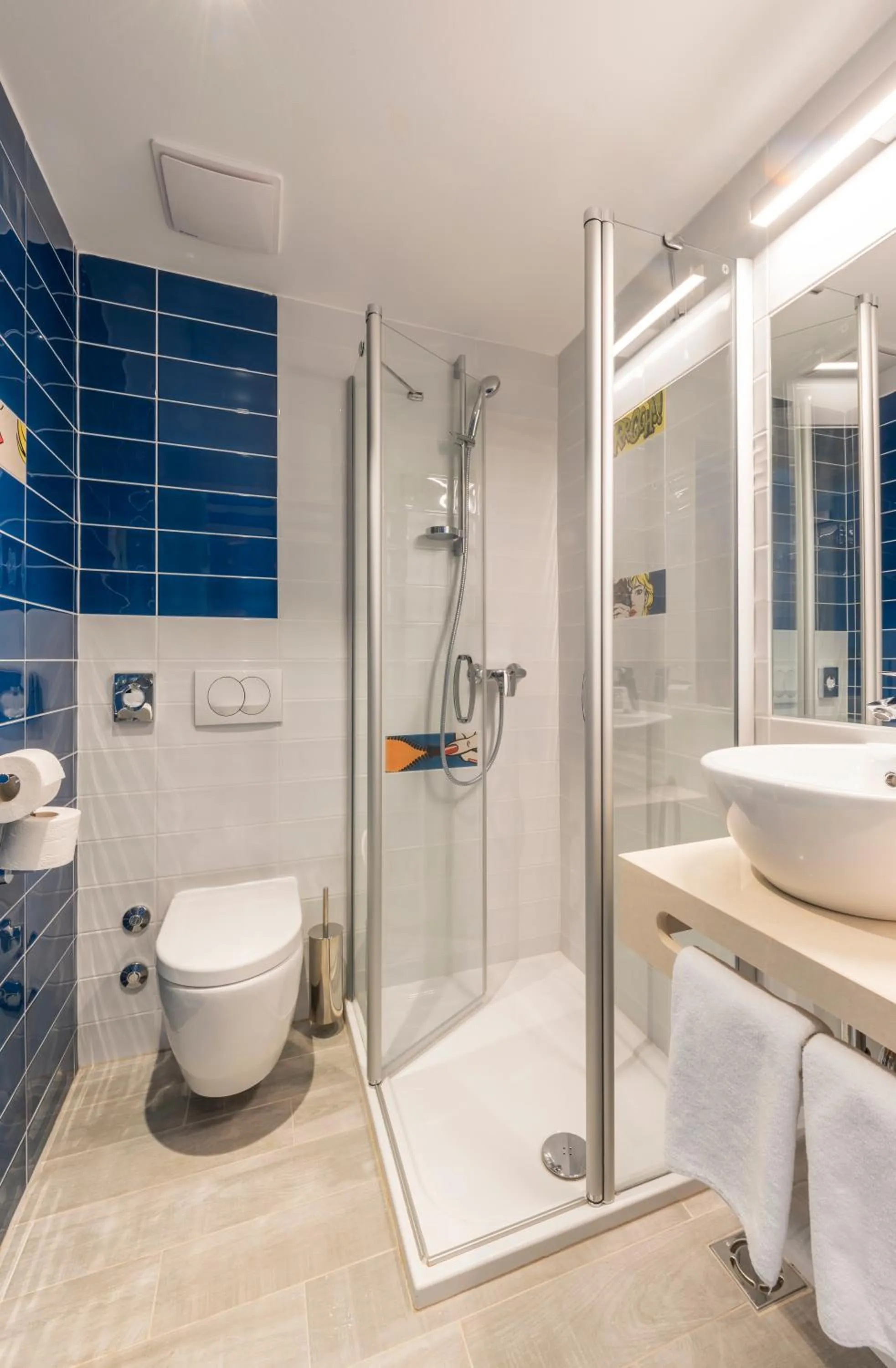 Bathroom in Pharos Hvar Bayhill Hotel