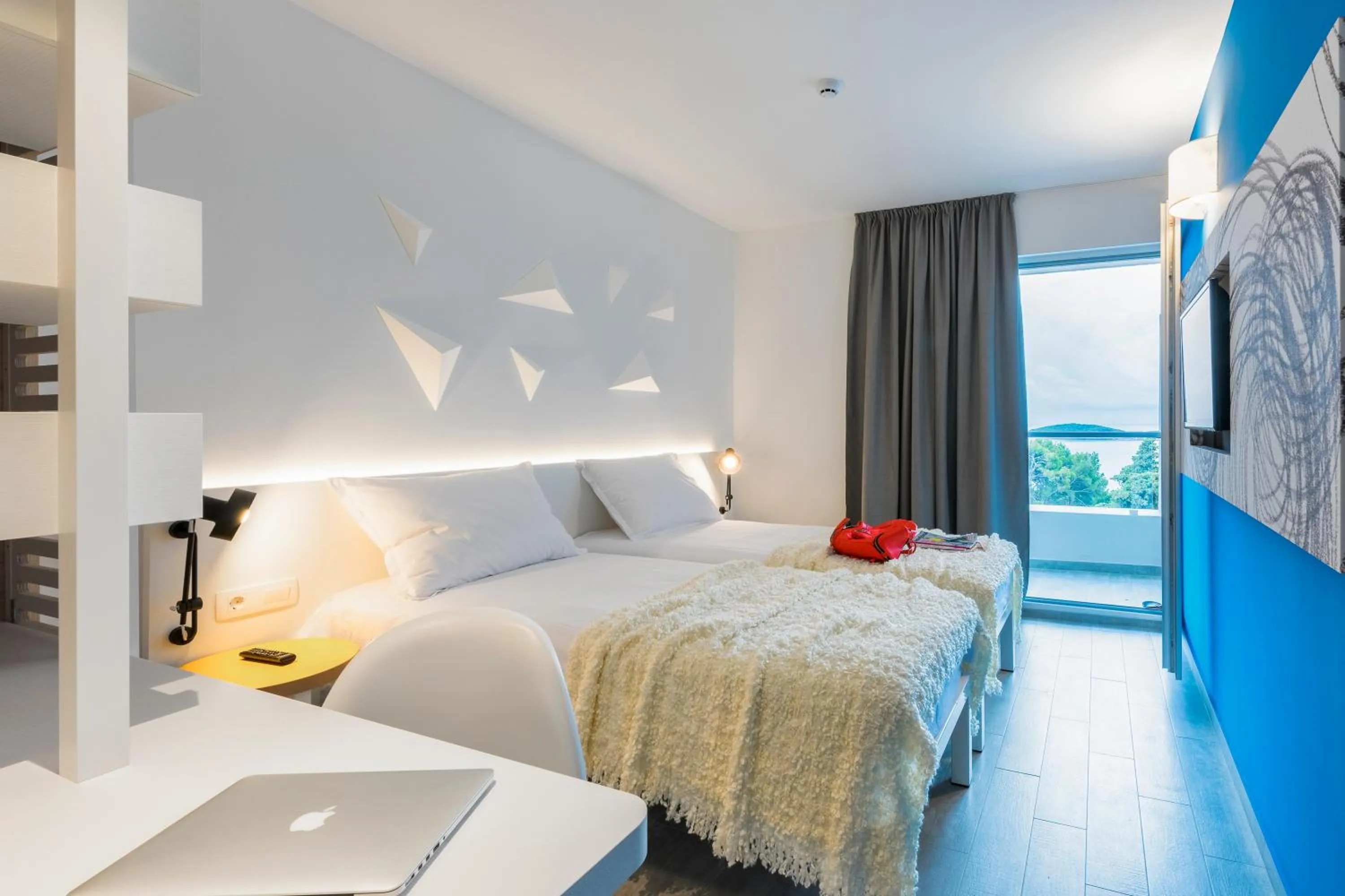 Bedroom, Bed in Pharos Hvar Bayhill Hotel