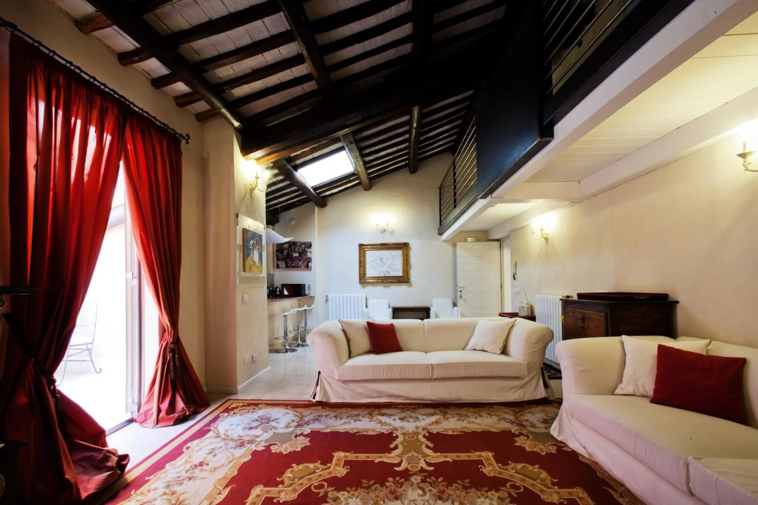 Lobby or reception, Bed in LM Suites Spagna