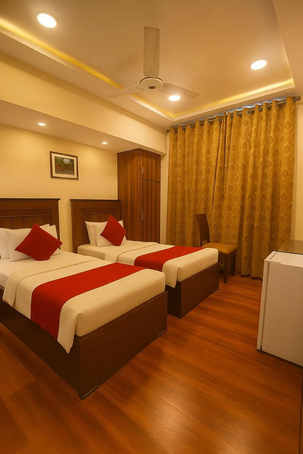 Bed in Diplomat Hotel