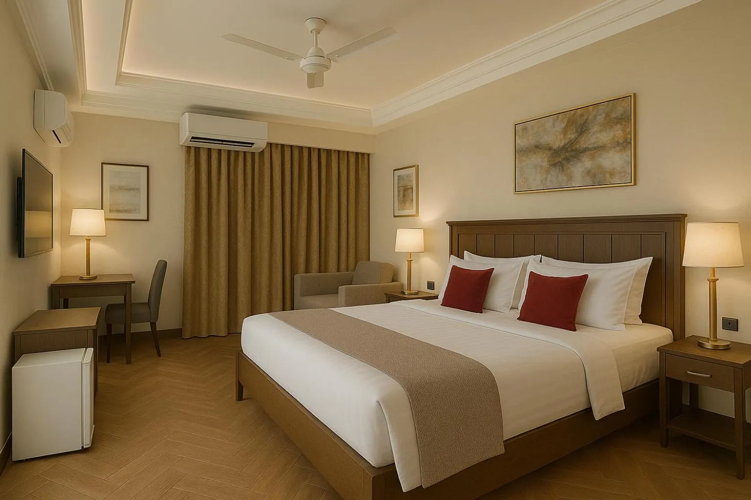 Bed in Diplomat Hotel