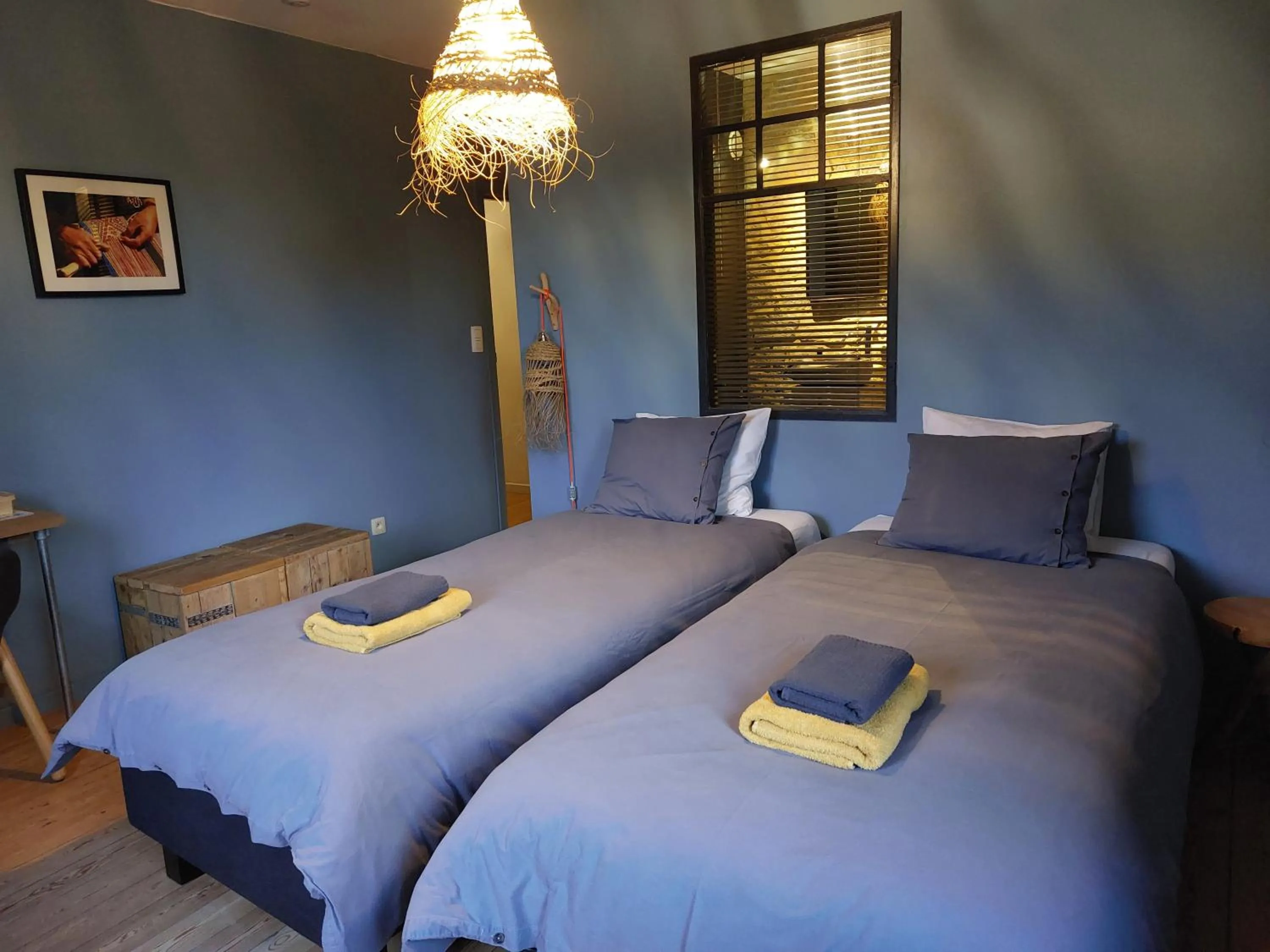 Bed in La lune en bulles