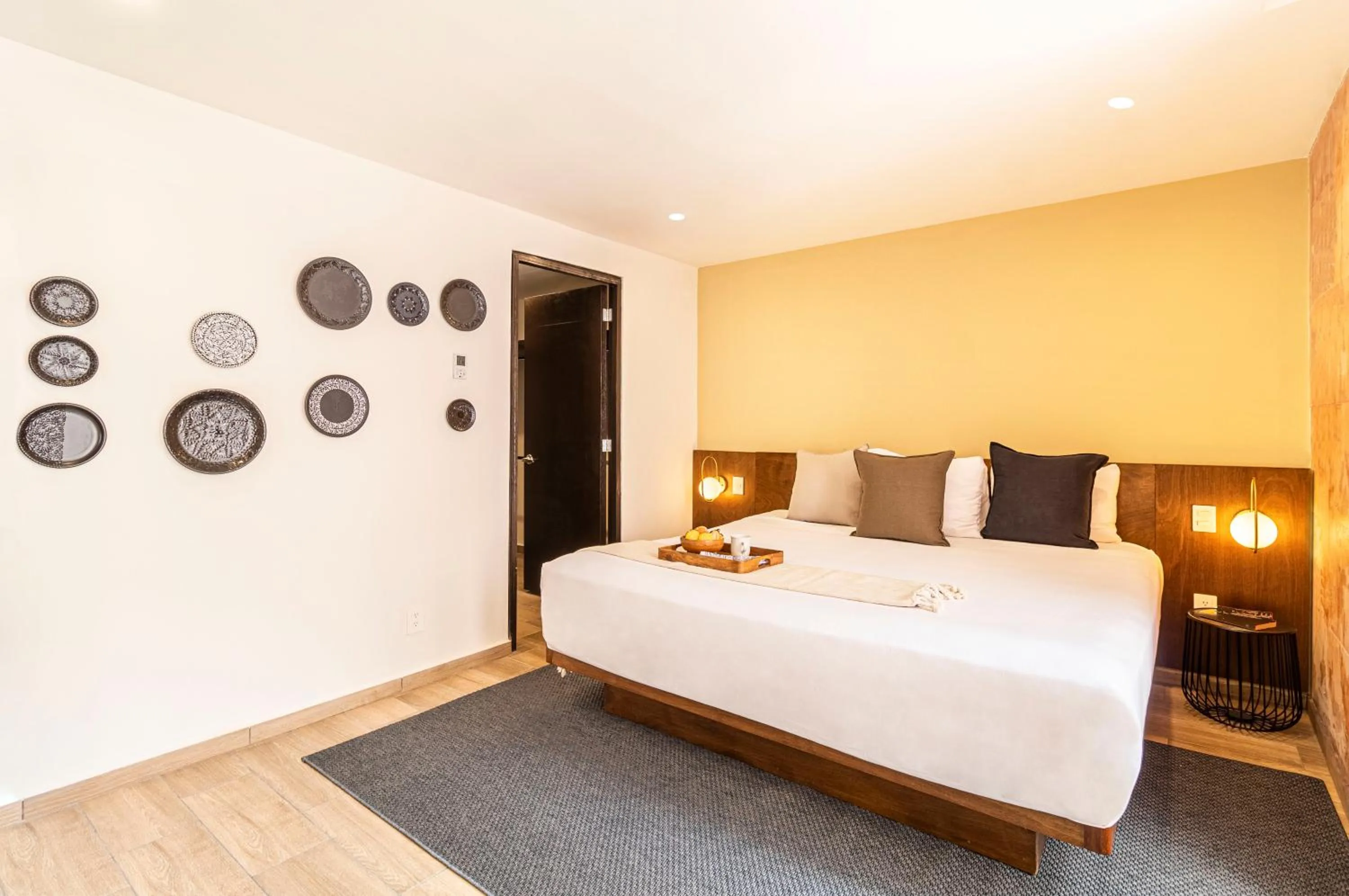 Bedroom, Bed in Grand Chapultepec Residencial