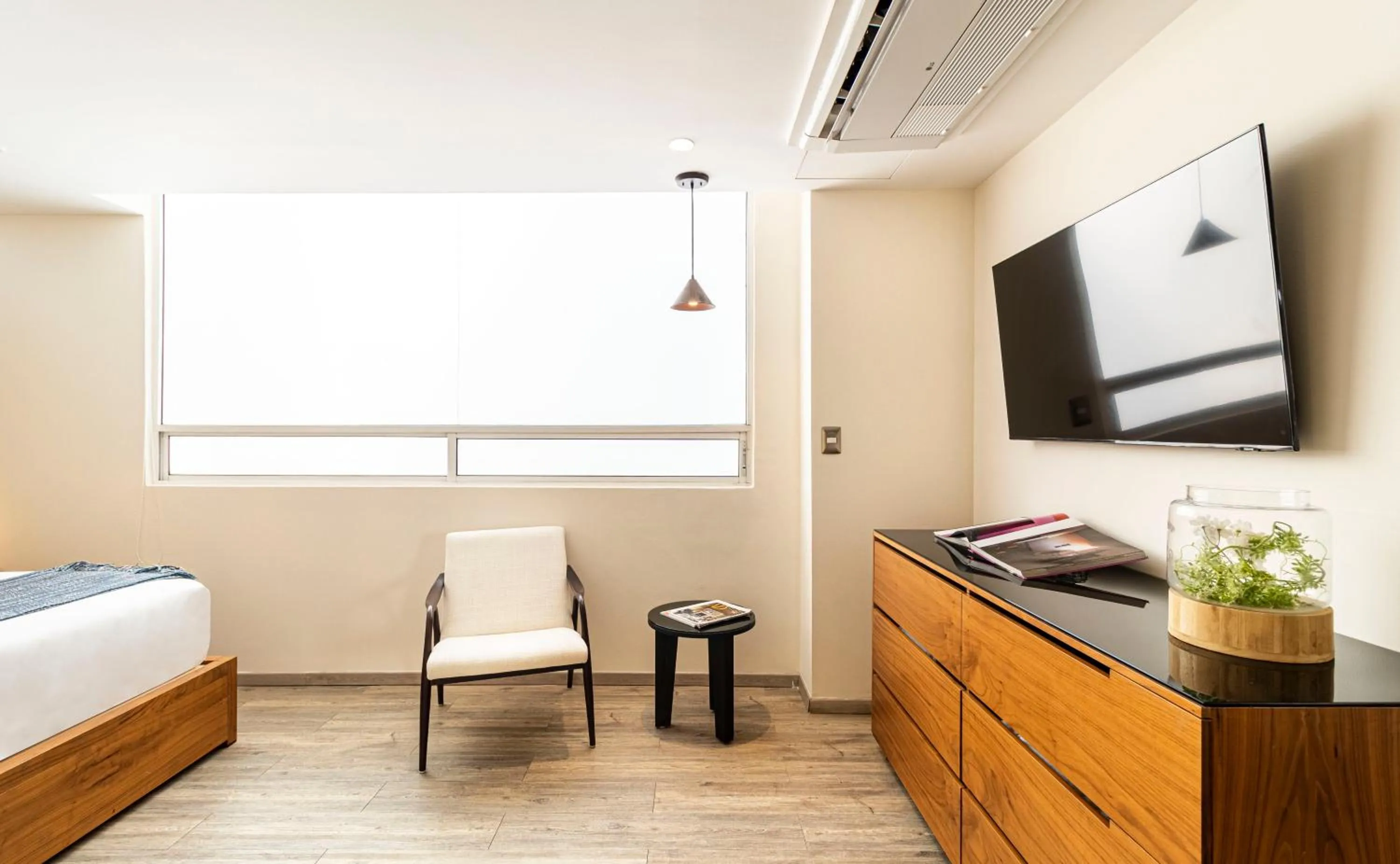 Bedroom, Bed in Grand Chapultepec Residencial