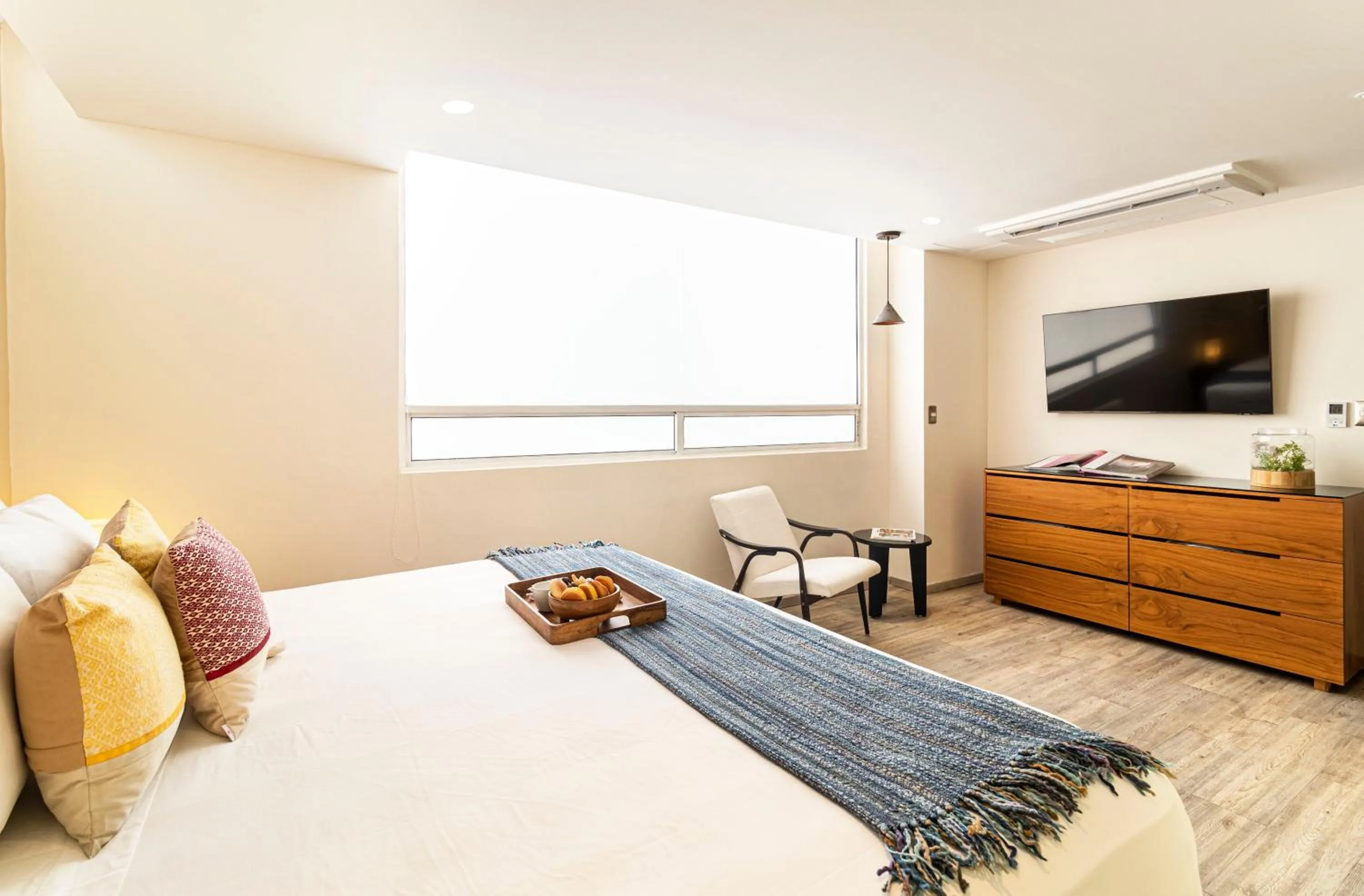 Bedroom, Bed in Grand Chapultepec Residencial