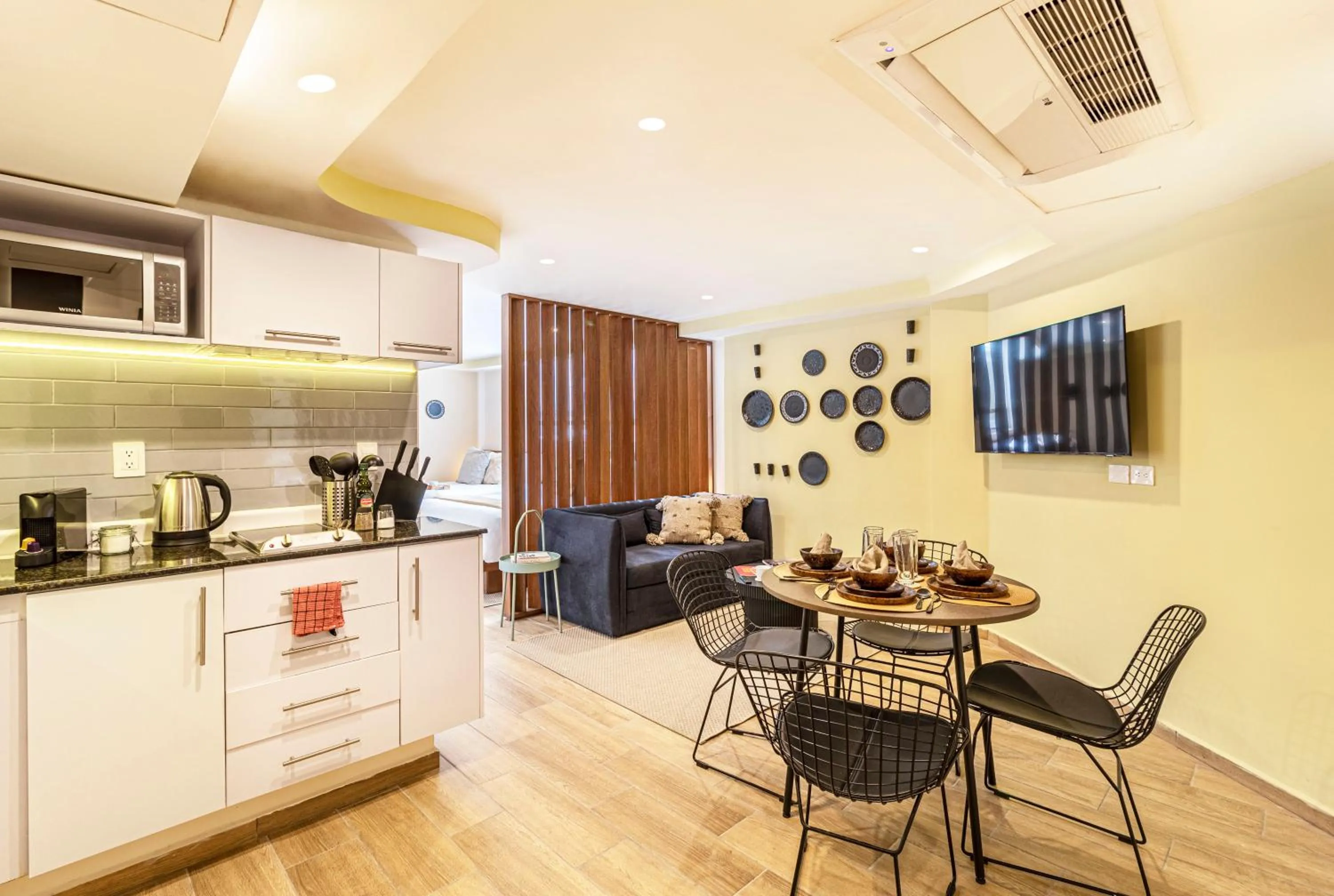 Kitchen or kitchenette in Grand Chapultepec Residencial