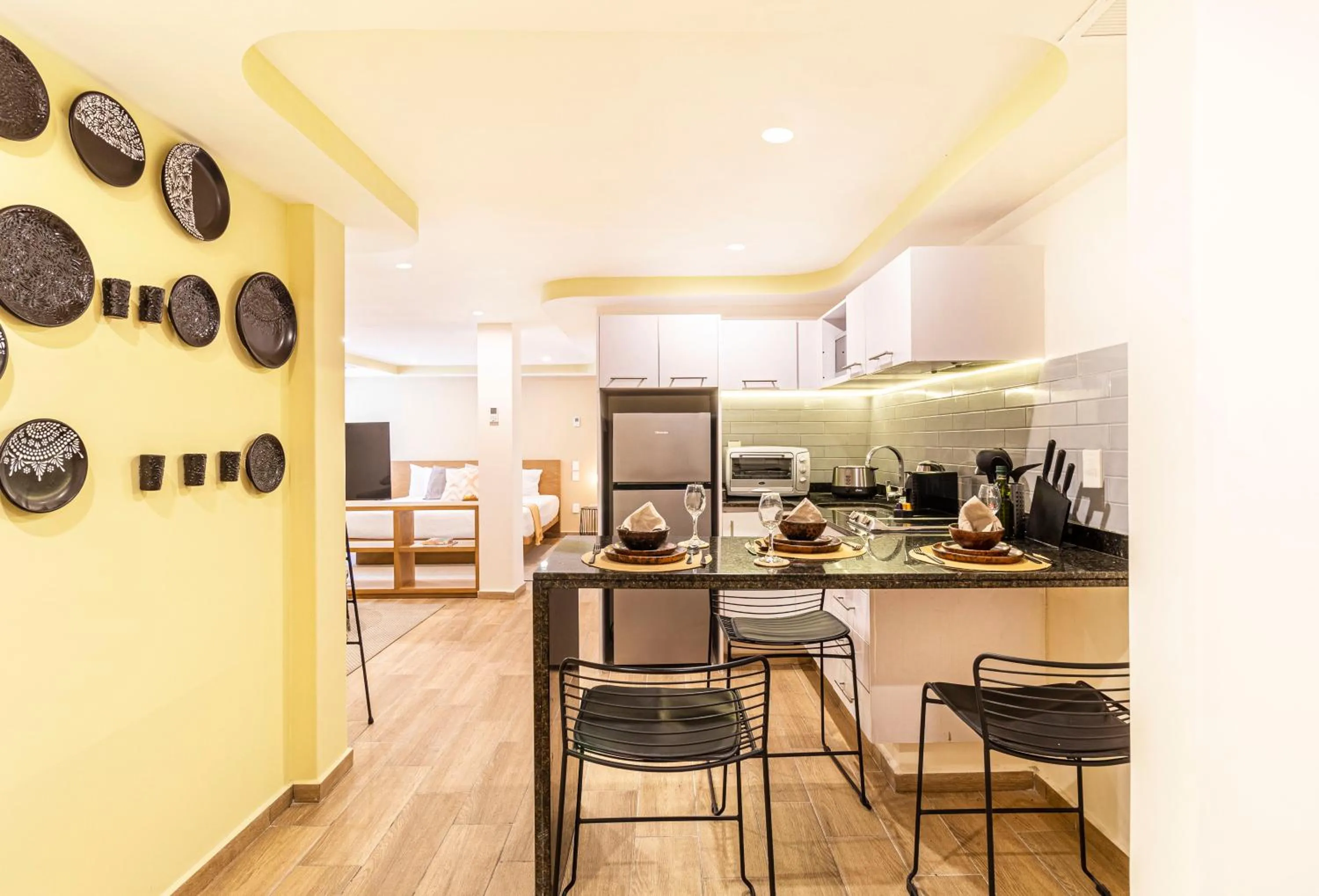 Kitchen or kitchenette in Grand Chapultepec Residencial