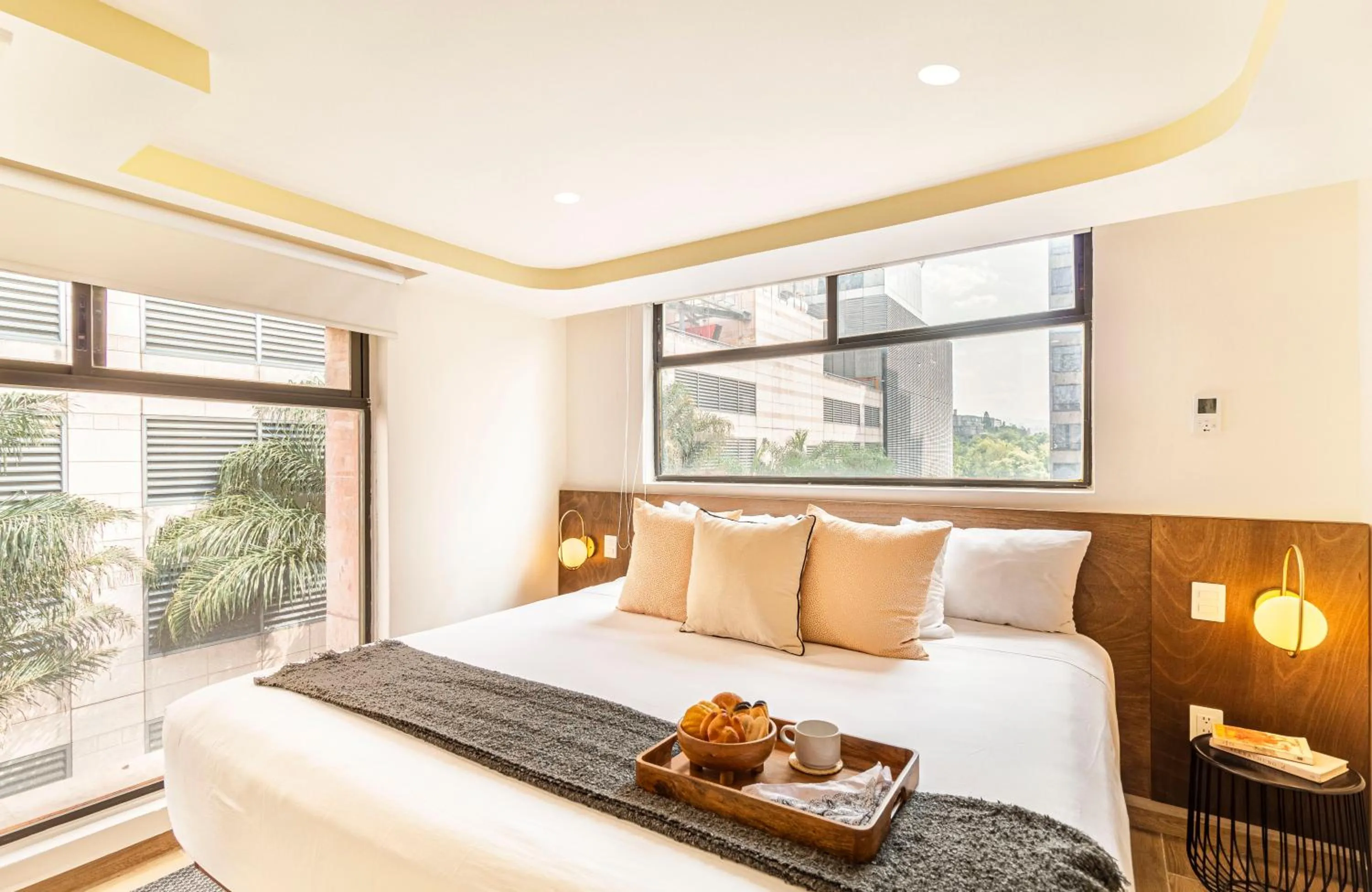 Bedroom, Bed in Grand Chapultepec Residencial