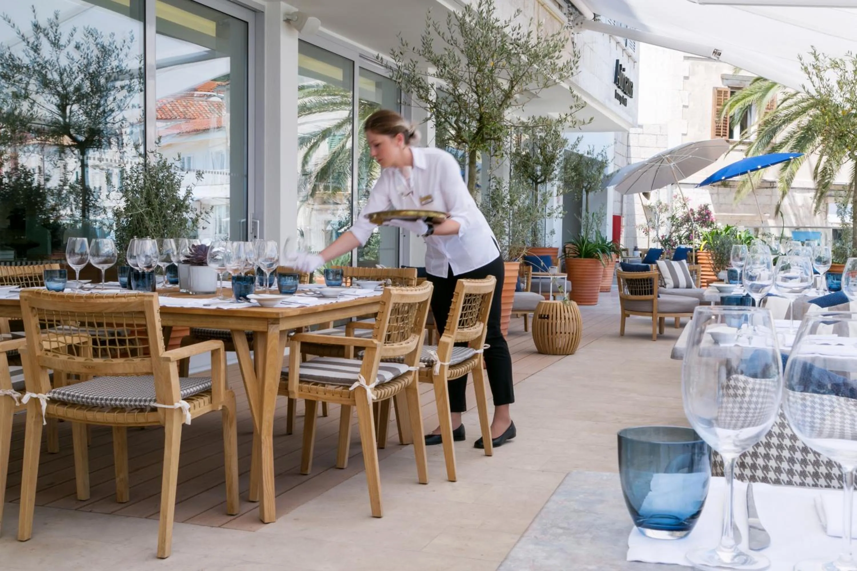 Restaurant/places to eat in Adriana Hvar Spa Hotel