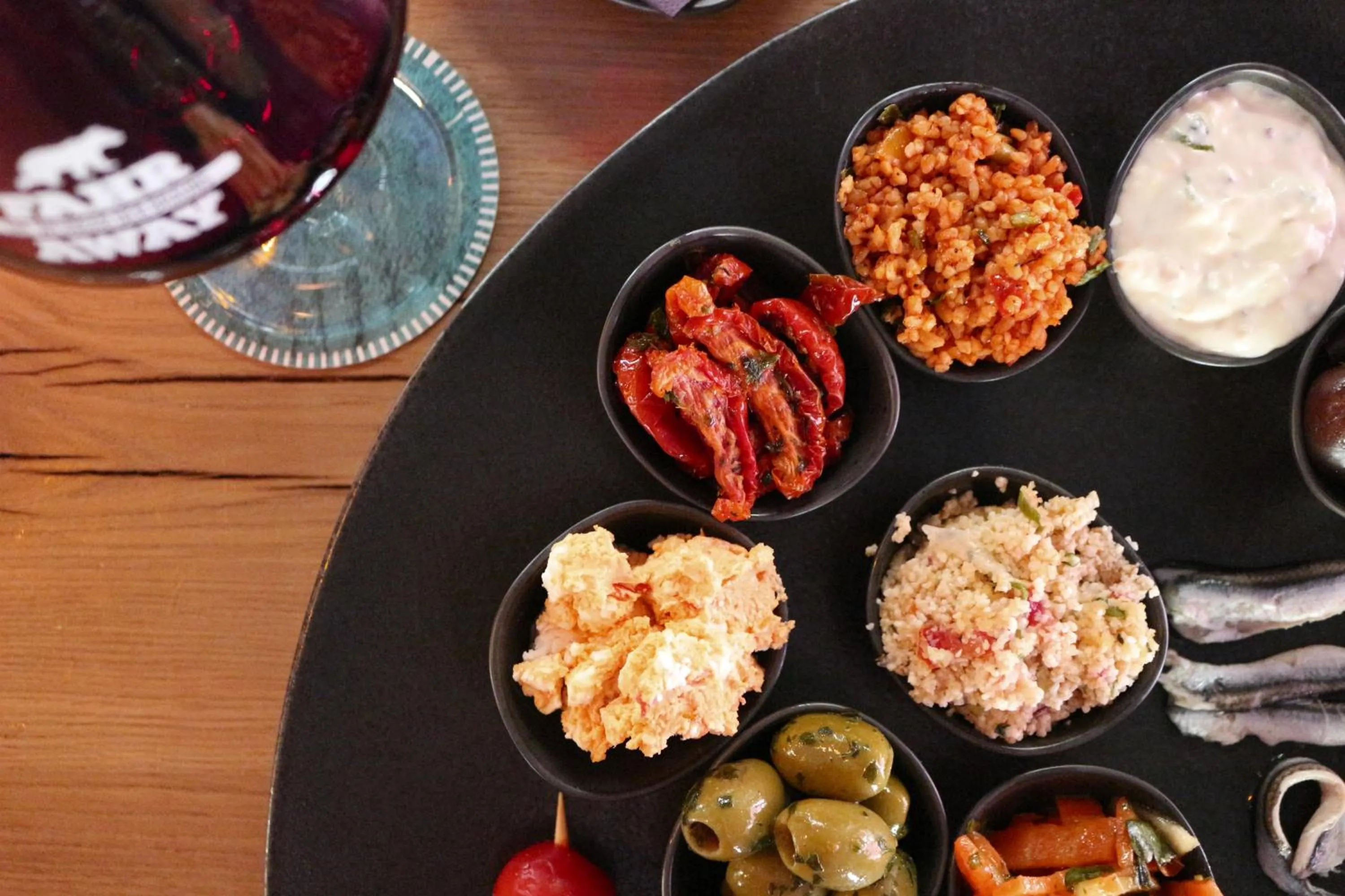 Food close-up in Hotel - Weinbar FAHR AWAY