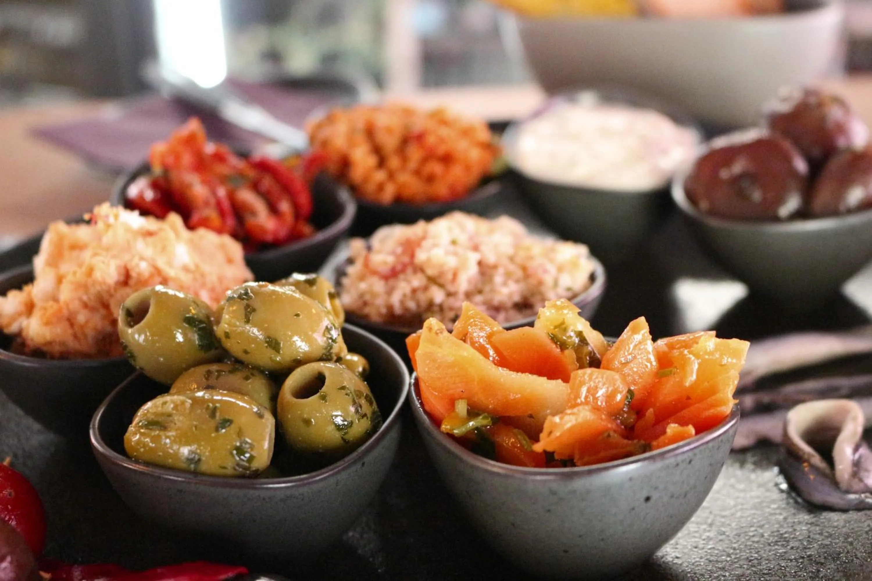 Food close-up in Hotel - Weinbar FAHR AWAY