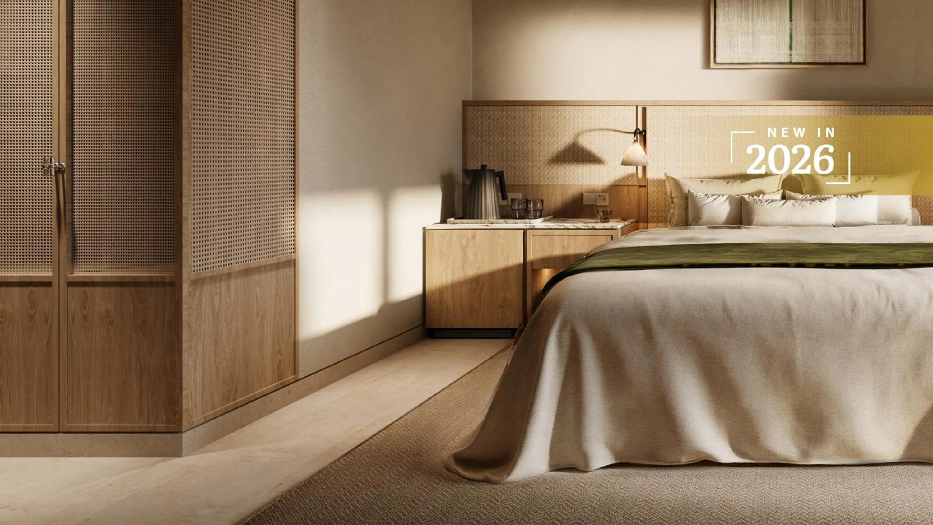 Coffee/tea facilities, Bed in Sirena Resort Hvar - NEW IN 2026