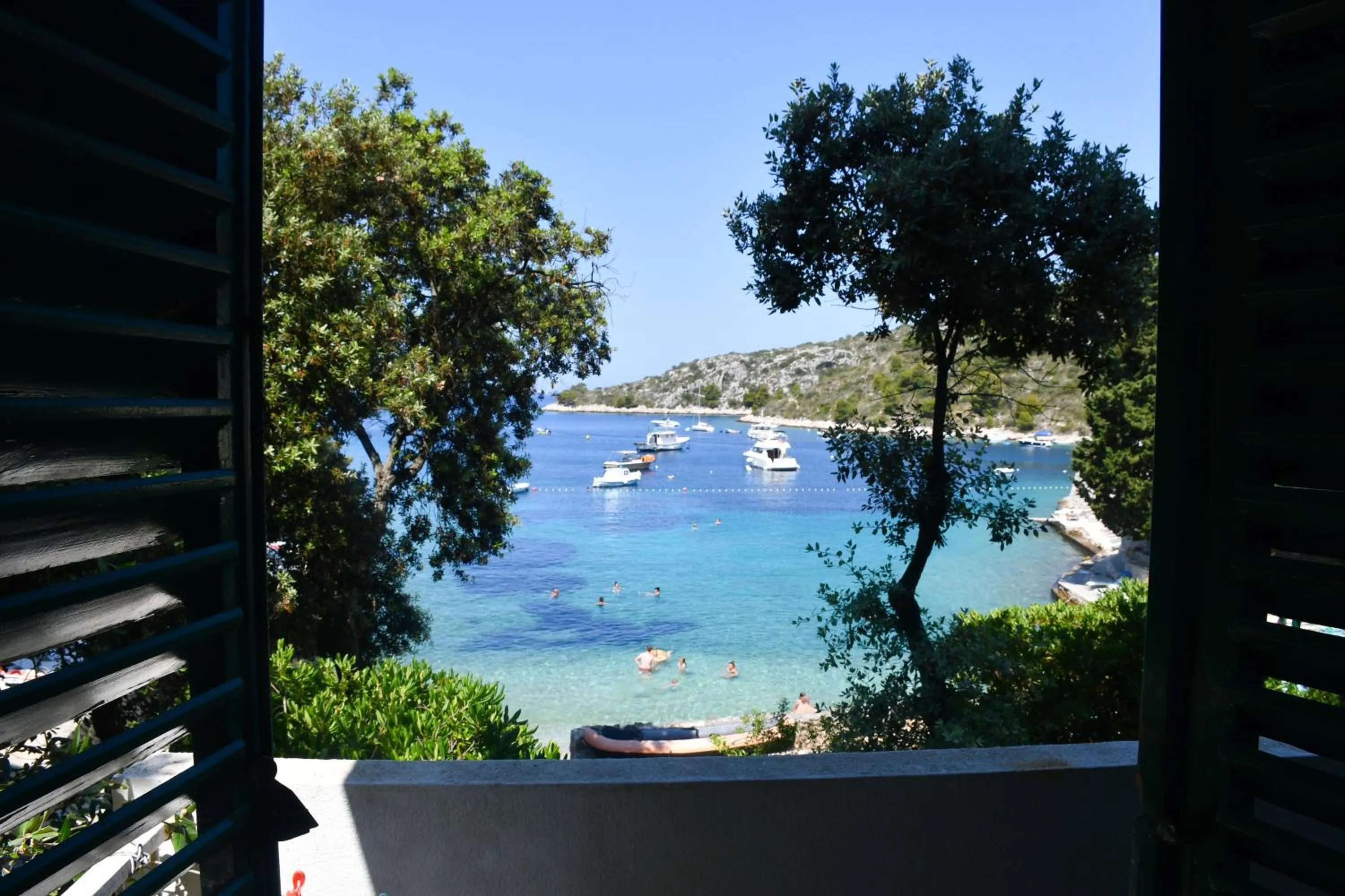 Standard Double or Twin Room with Sea View in Hotel Sirena Hvar