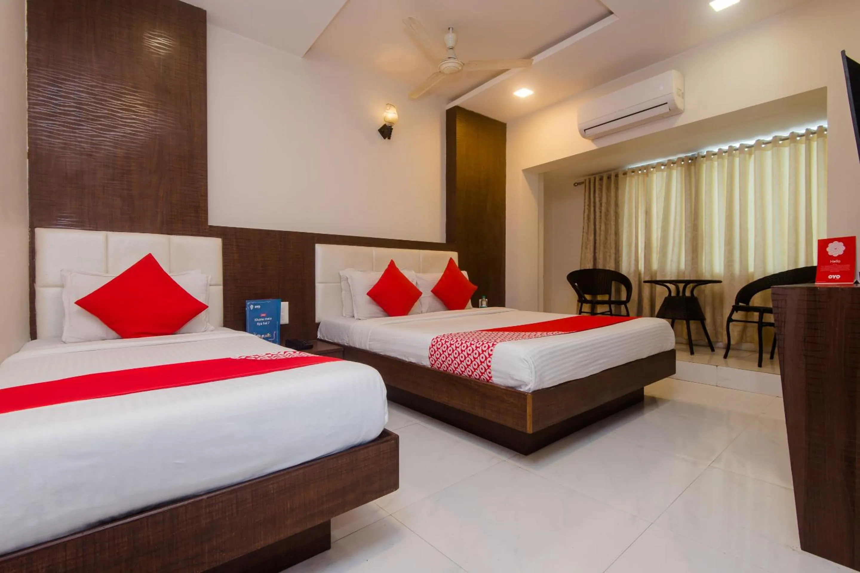 Bedroom, Bed in Hotel O Alfa Grand Near Chhatrapati Shivaji International Airport