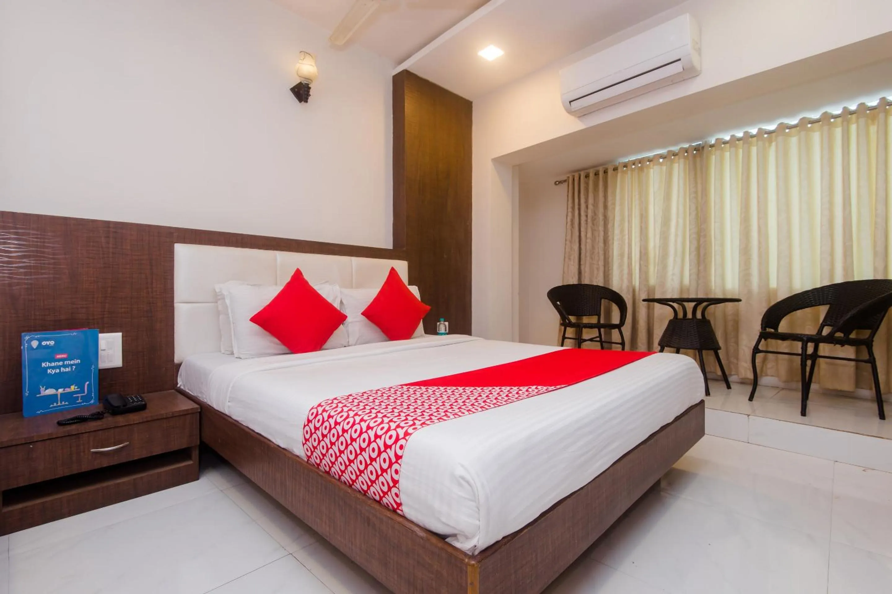 Bedroom, Bed in Hotel O Alfa Grand Near Chhatrapati Shivaji International Airport