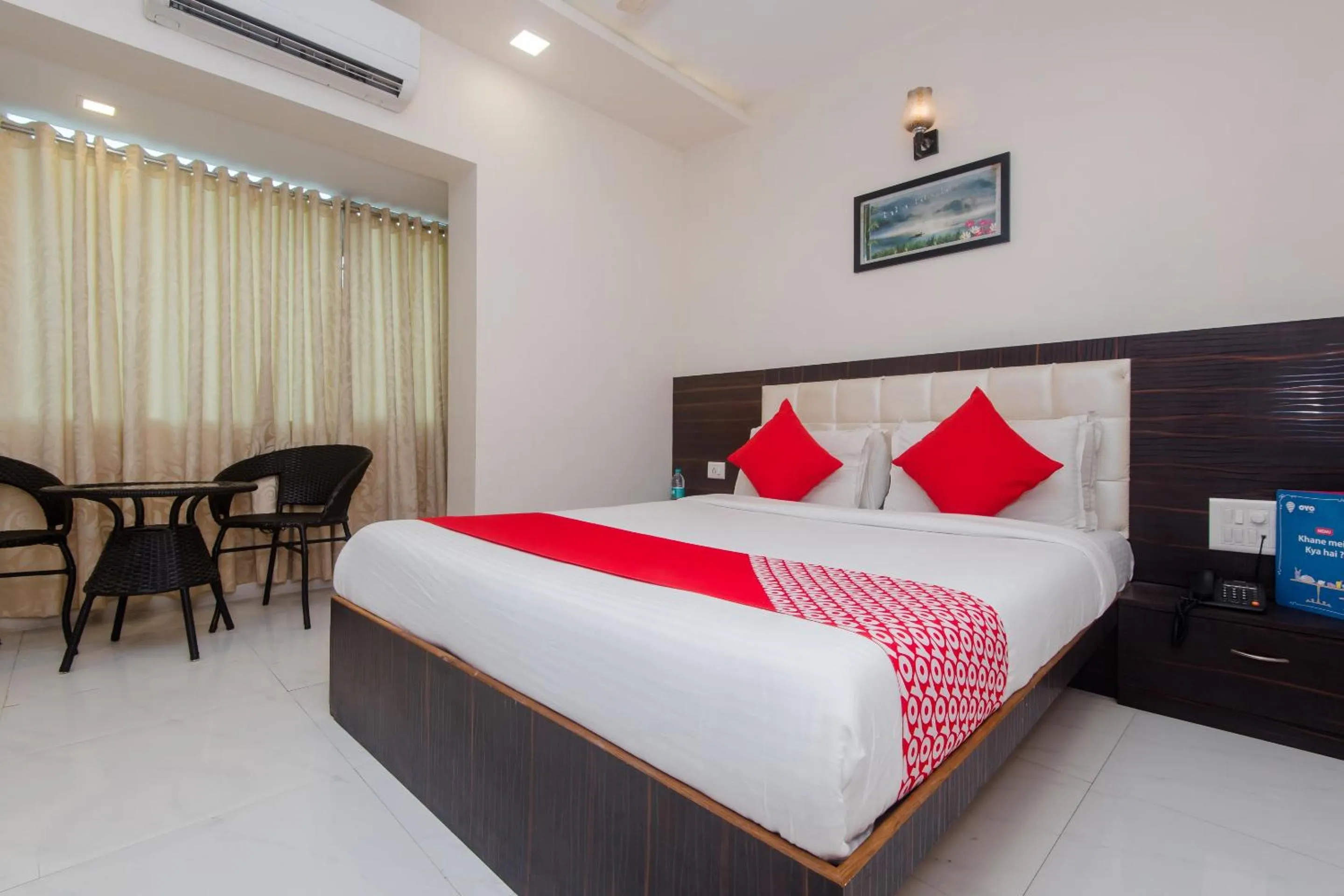 Bedroom, Bed in Hotel O Alfa Grand Near Chhatrapati Shivaji International Airport