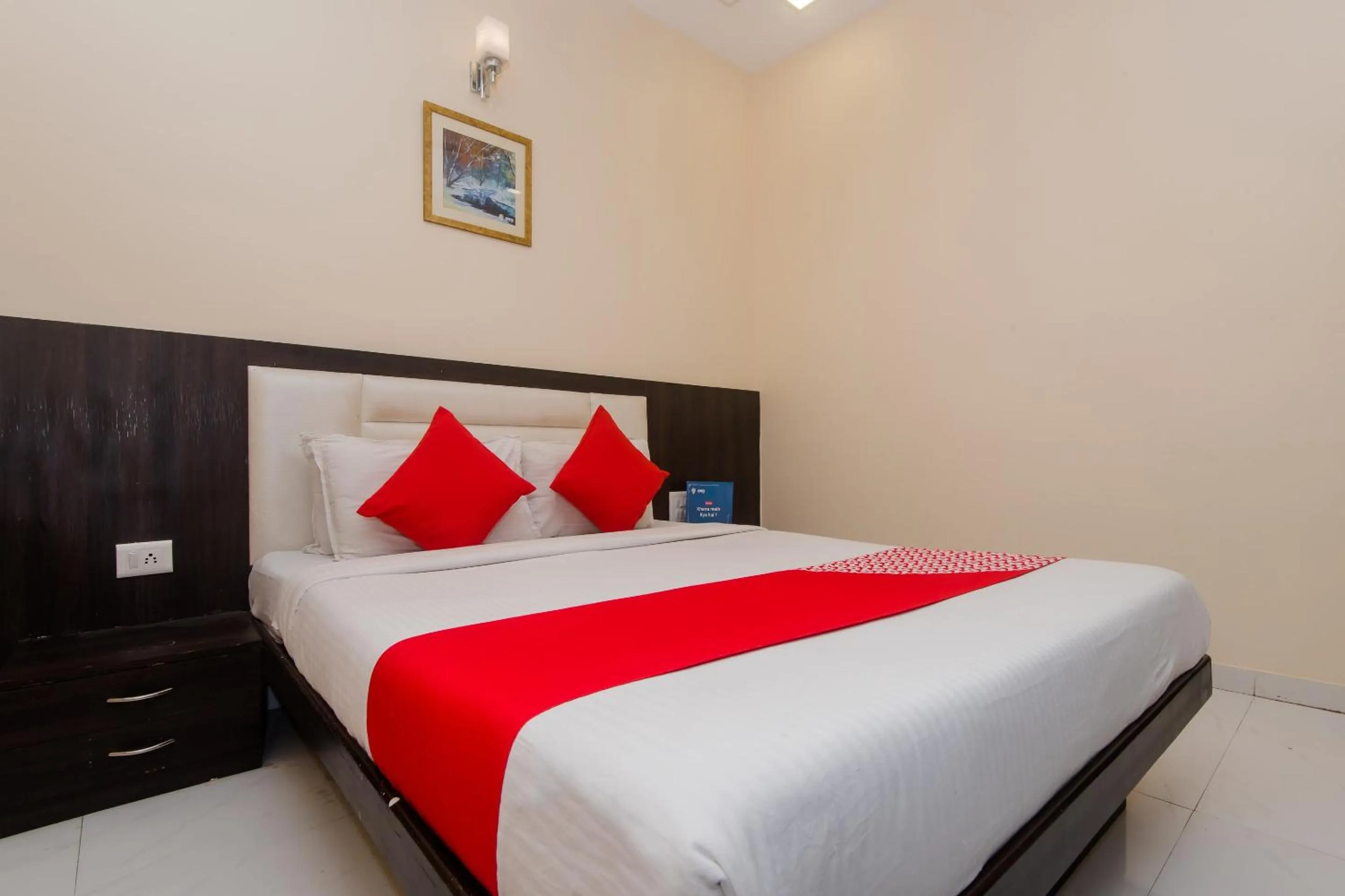 Bedroom, Bed in Hotel O Alfa Grand Near Chhatrapati Shivaji International Airport