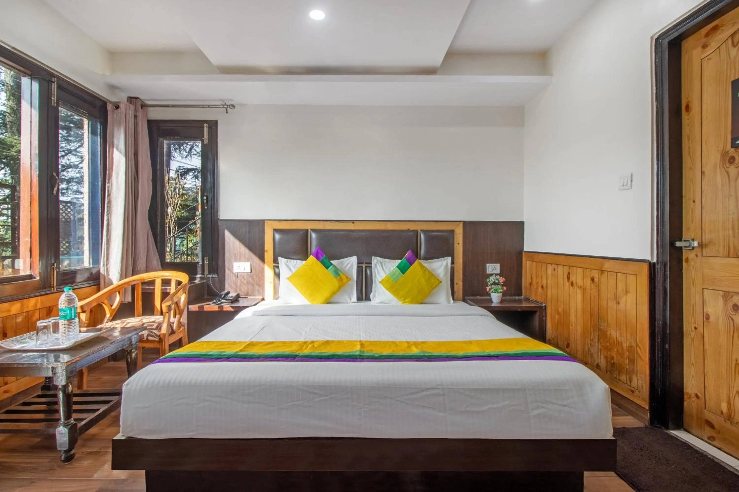 Bedroom, Bed in Itsy Hotels Avantika With Forest View