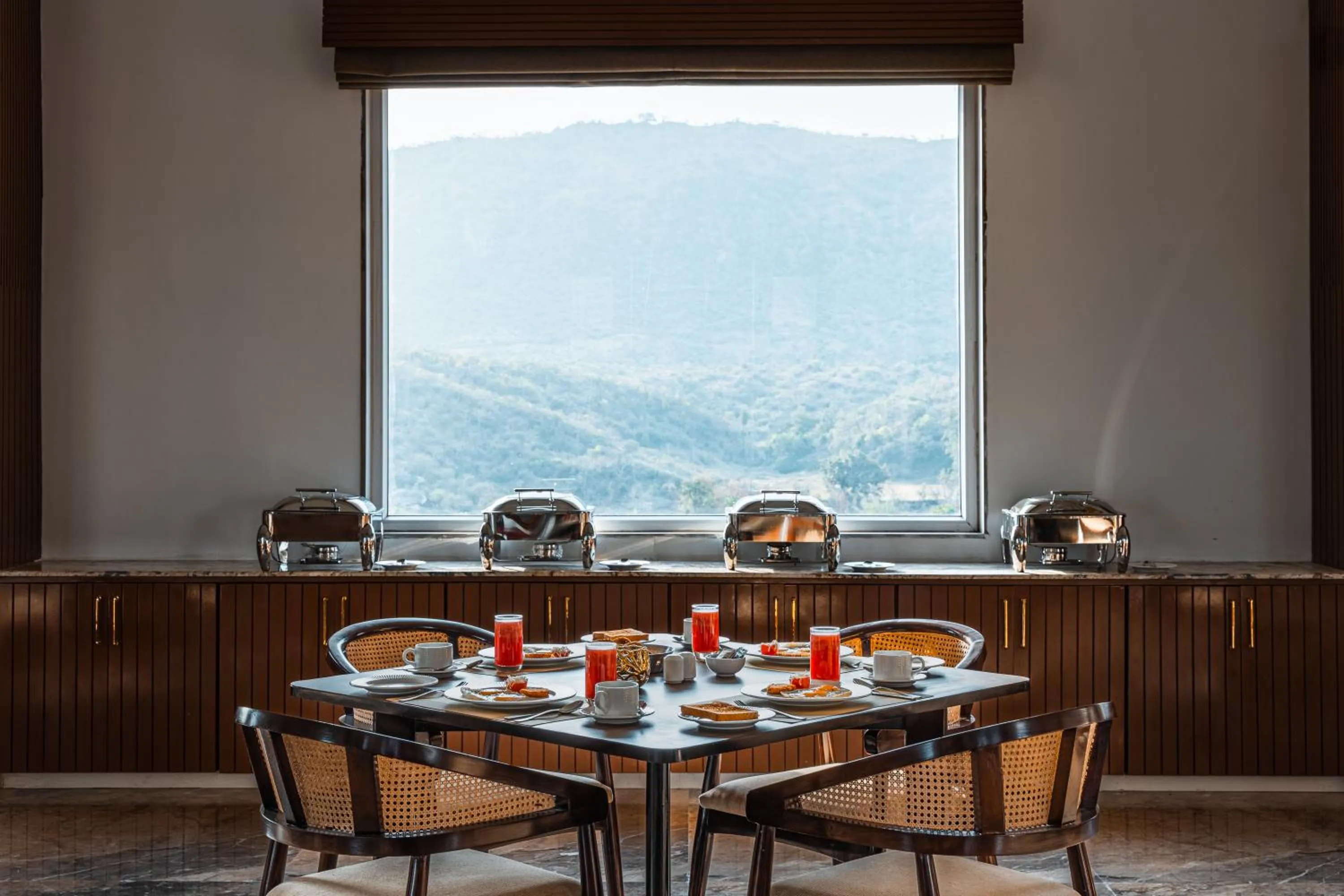 Dining area in Tree of Life Vantara Resort & Spa