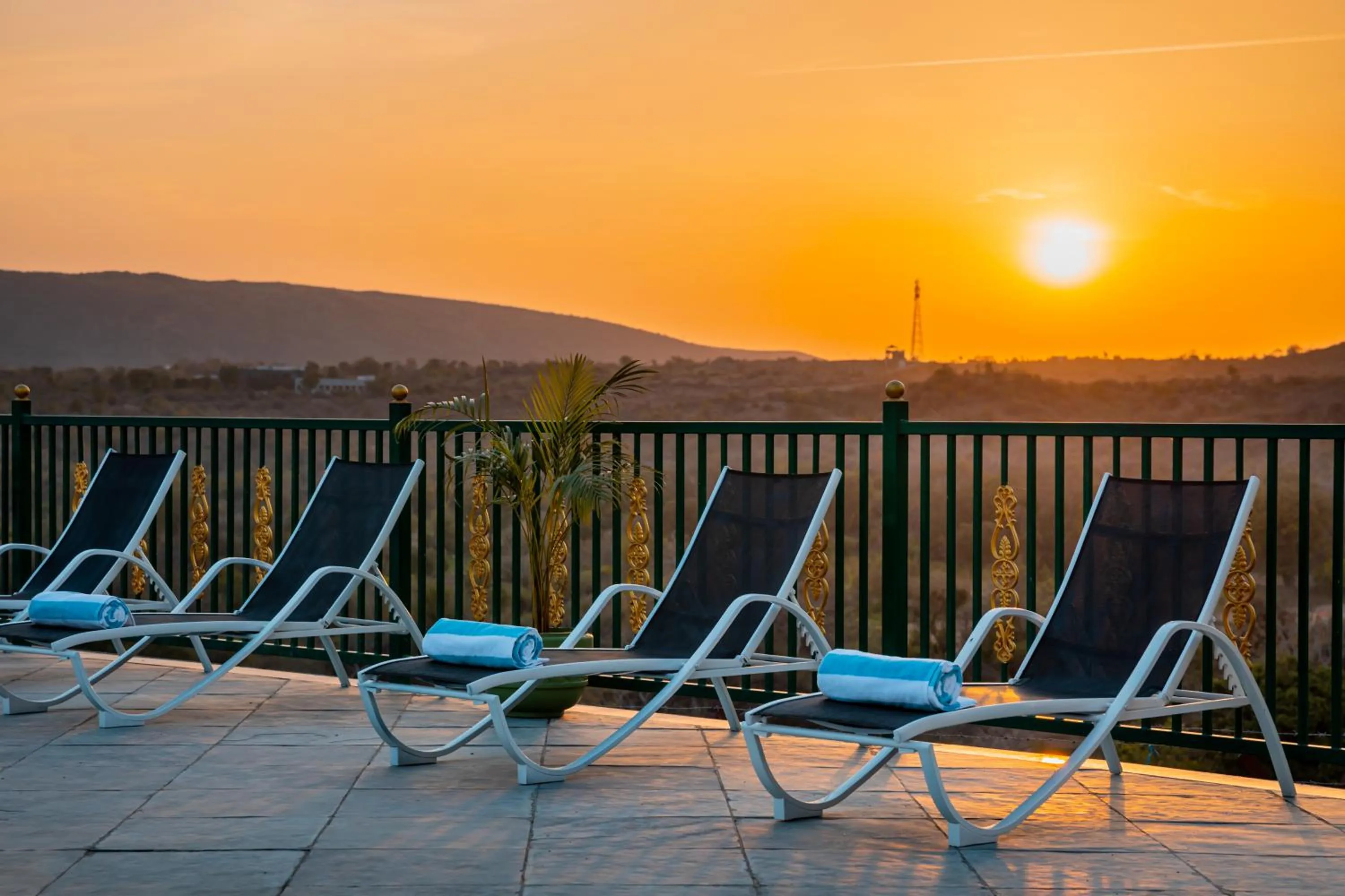 Swimming pool in Tree of Life Vantara Resort & Spa