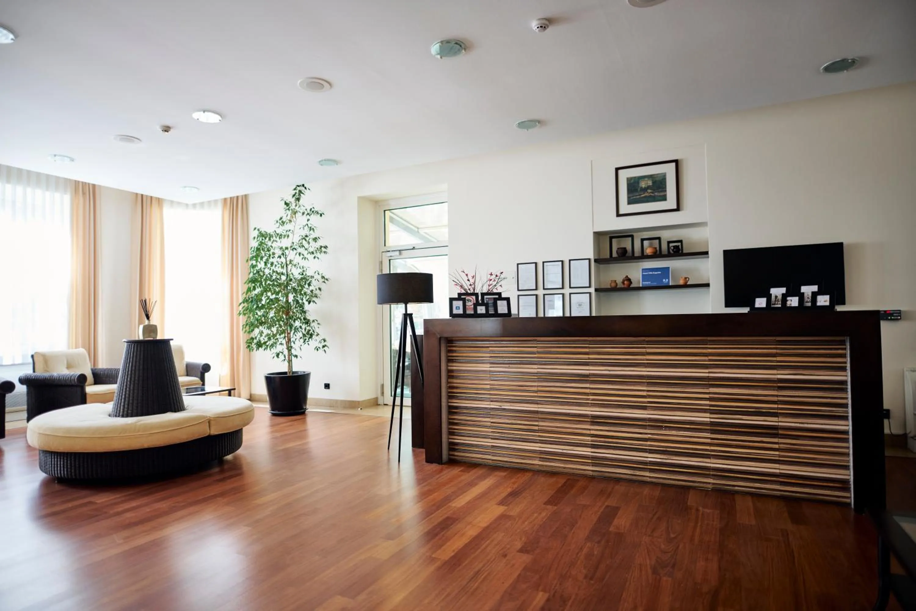 Lobby or reception in Hotel Villa Eugenia