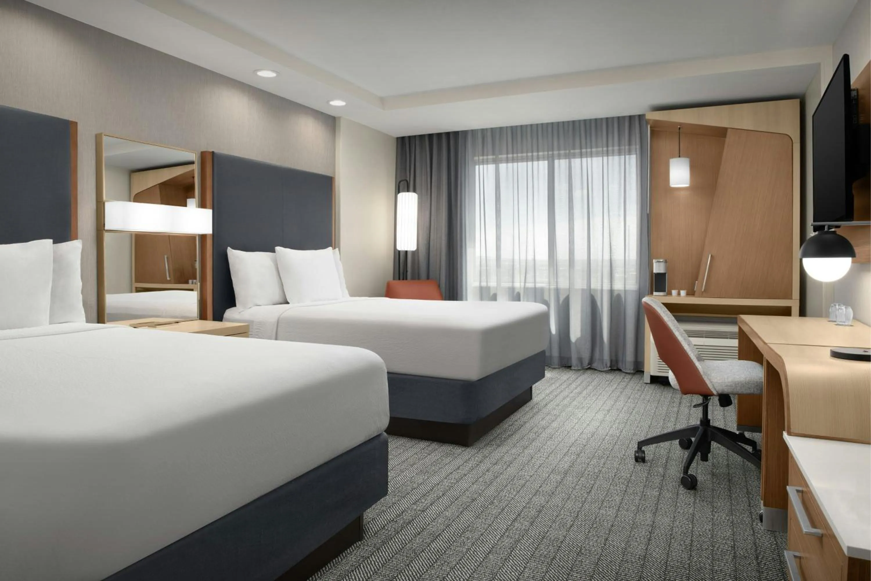 Photo of the whole room, Bed in Courtyard by Marriott El Paso East/I-10