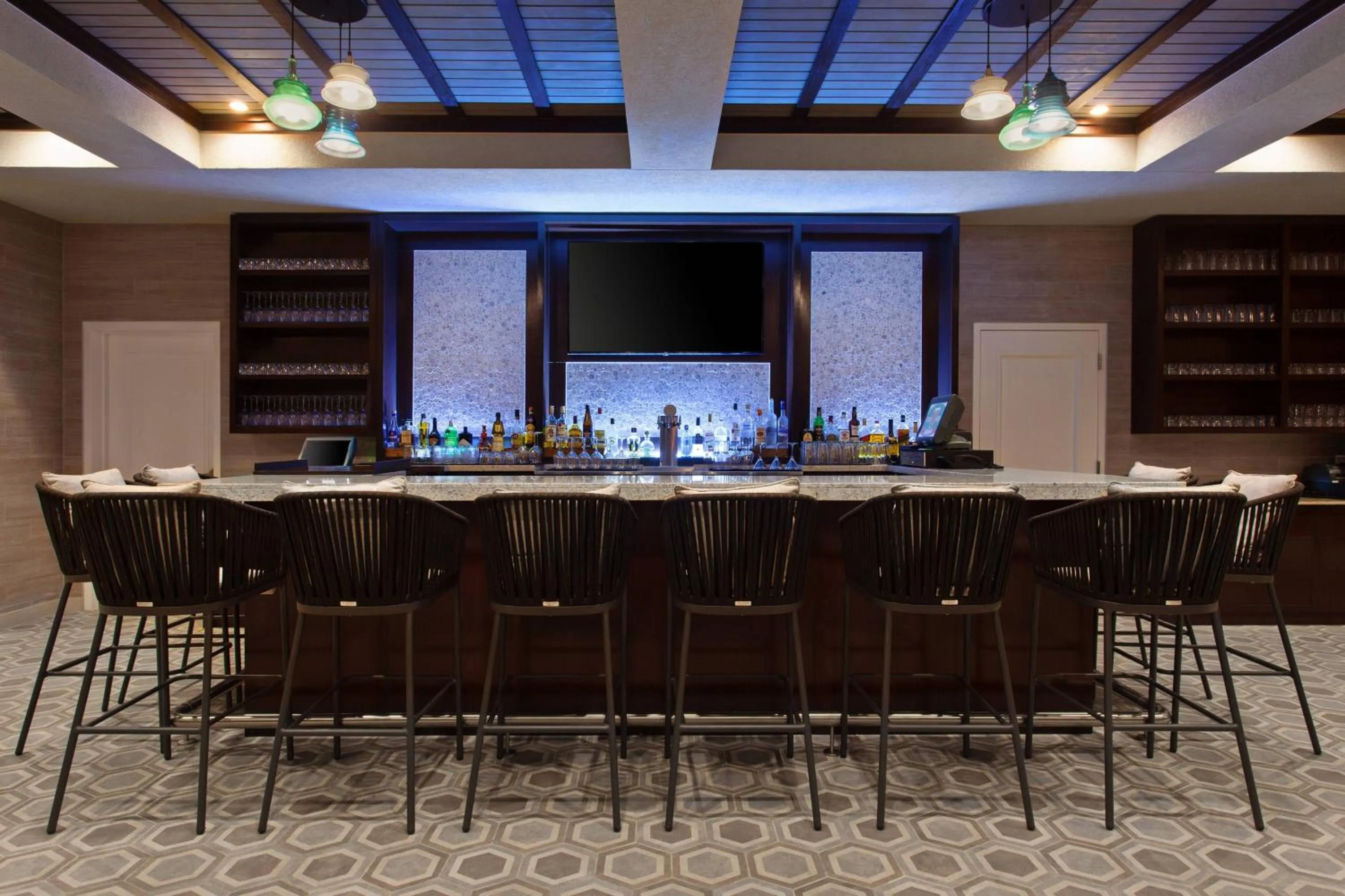 Restaurant/places to eat in Courtyard by Marriott Bonaire Dive Resort