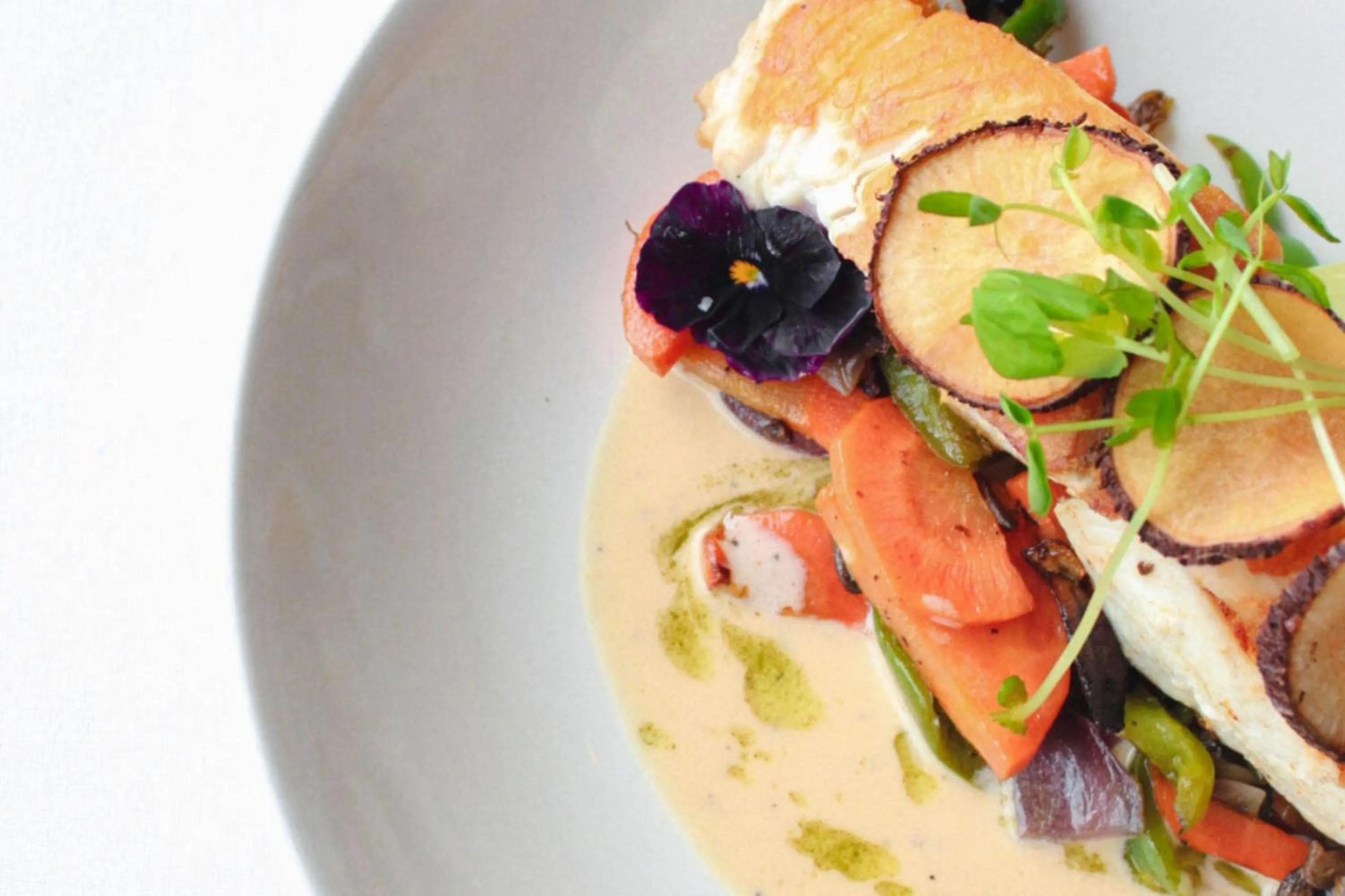 Restaurant/places to eat in Courtyard by Marriott Bonaire Dive Resort