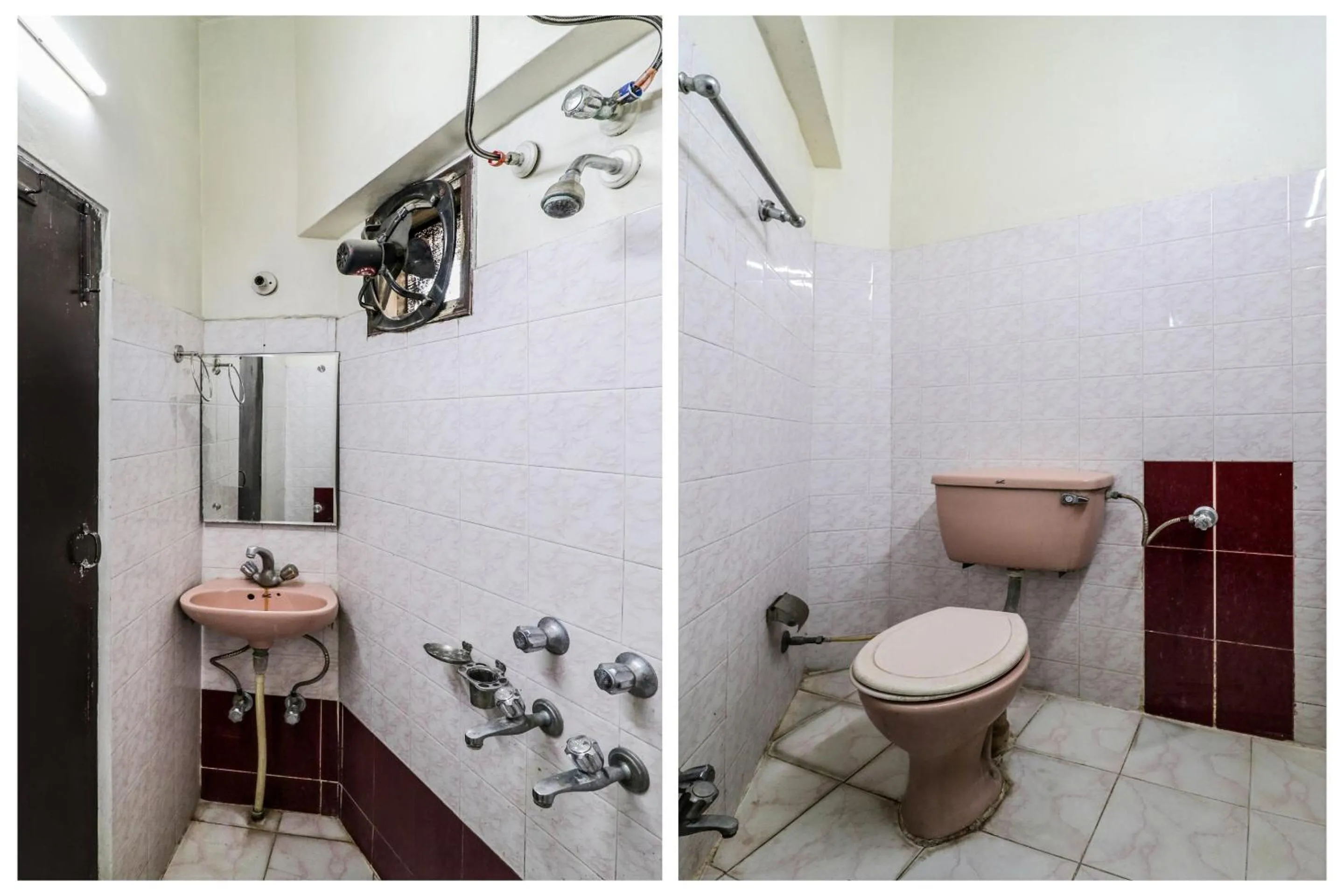 Bathroom in Hotel O Surya