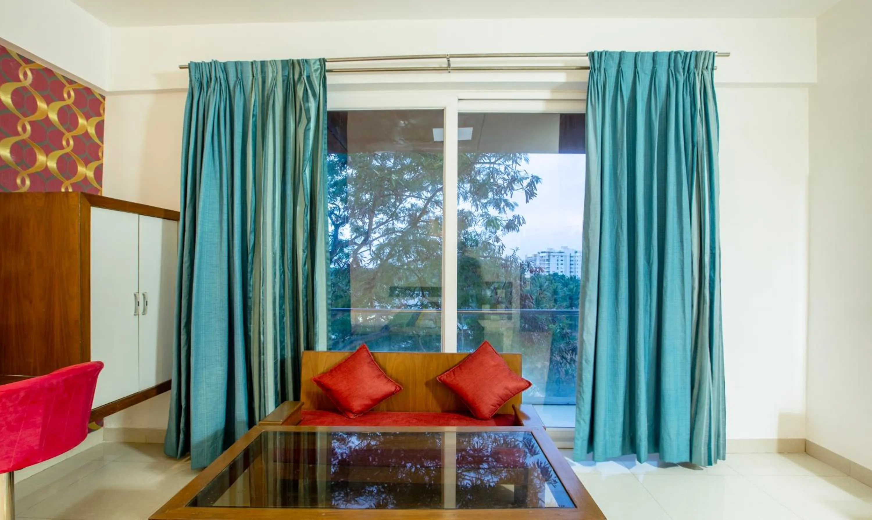 Seating area in Treebo New Plus Point