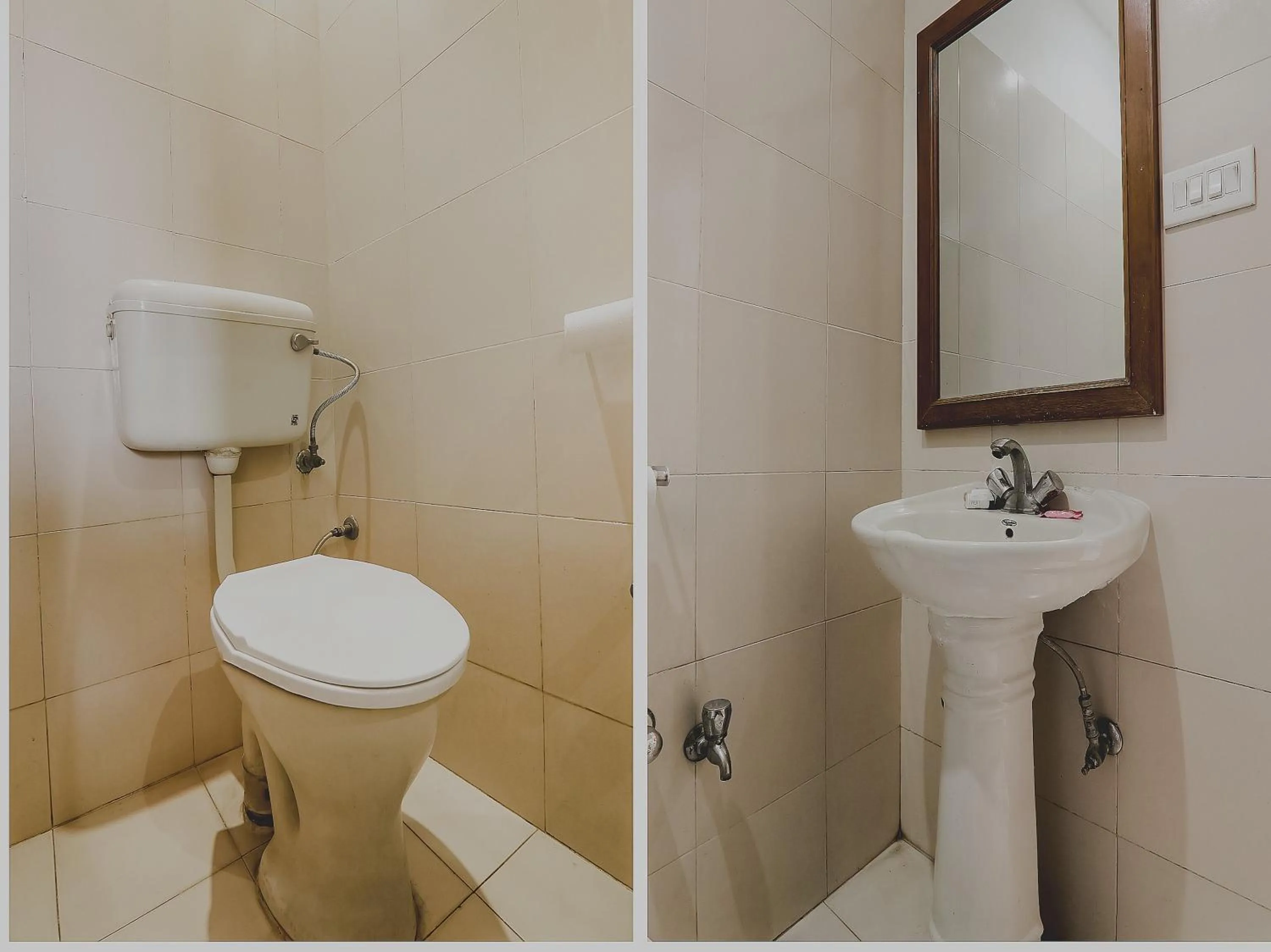 Bathroom in Super Hotel O Resort Sita Kiran