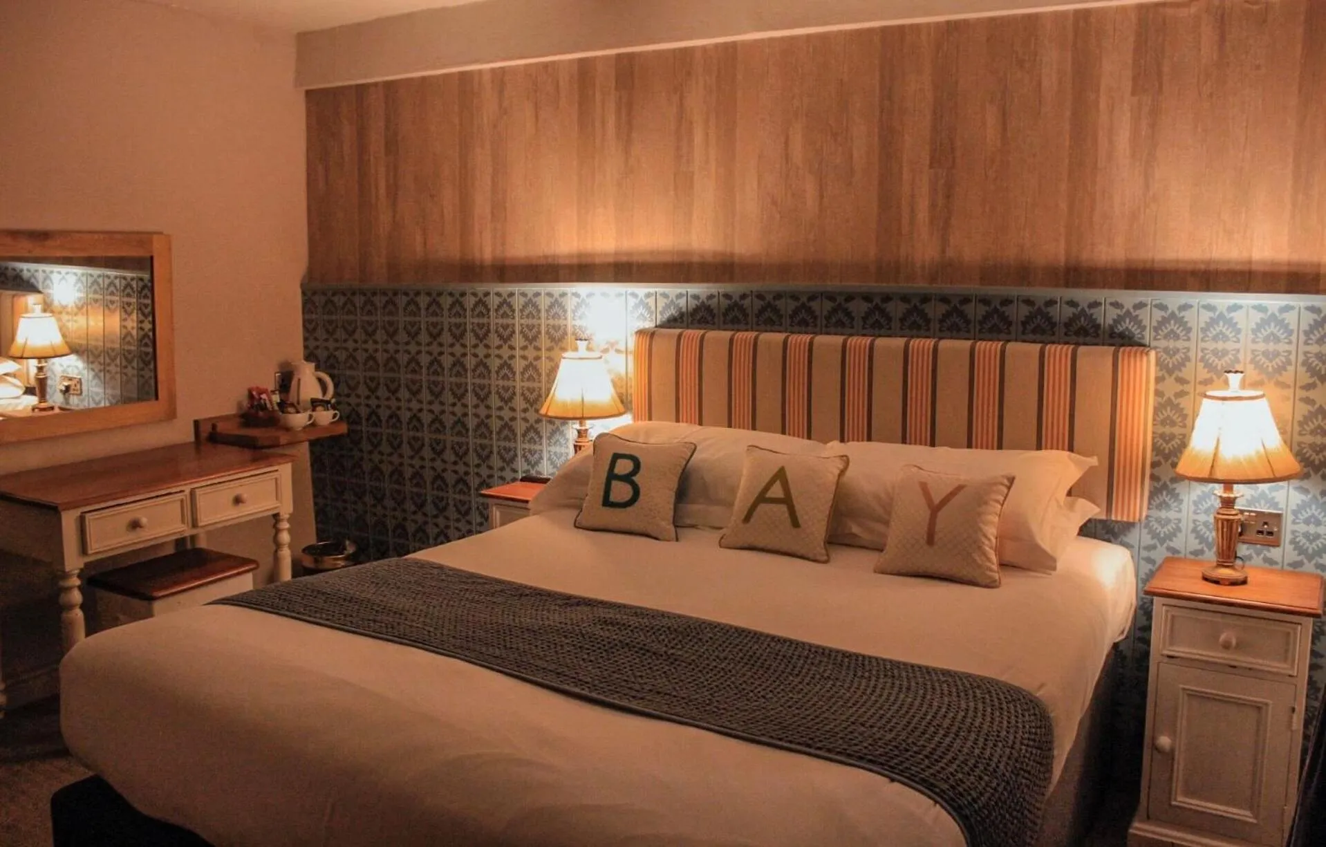 Bed in The Bay Horse, Masham