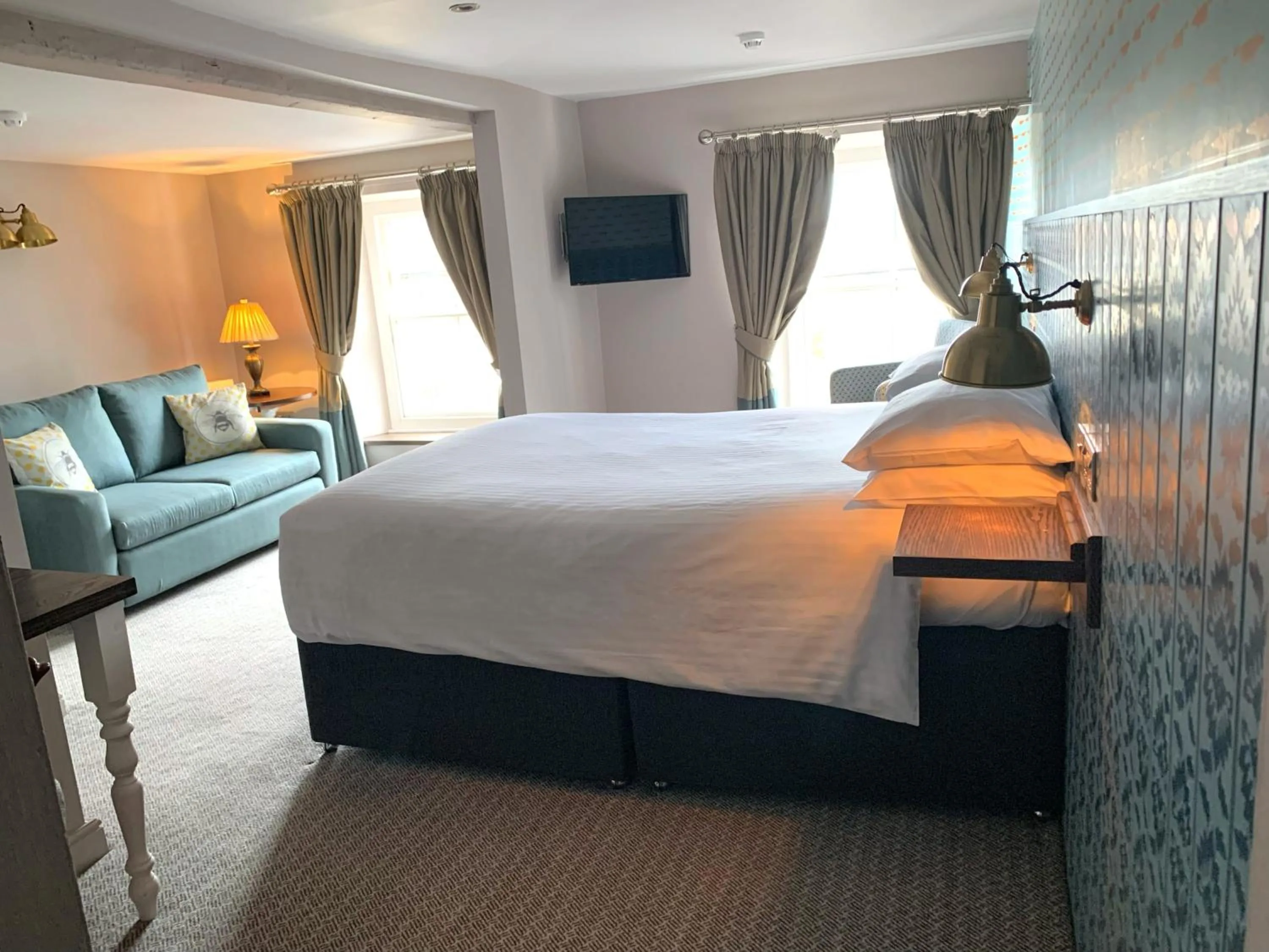 Bed in The Bay Horse, Masham